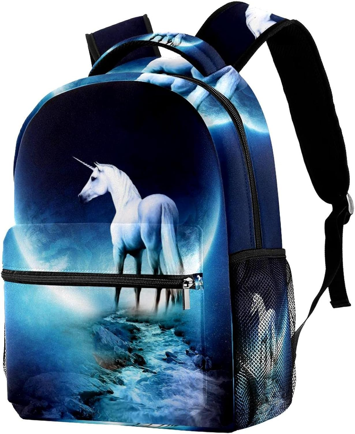 Unicorn Backpack Students Shoulder Bags Travel Bag College School Tote Backpacks image number 2
