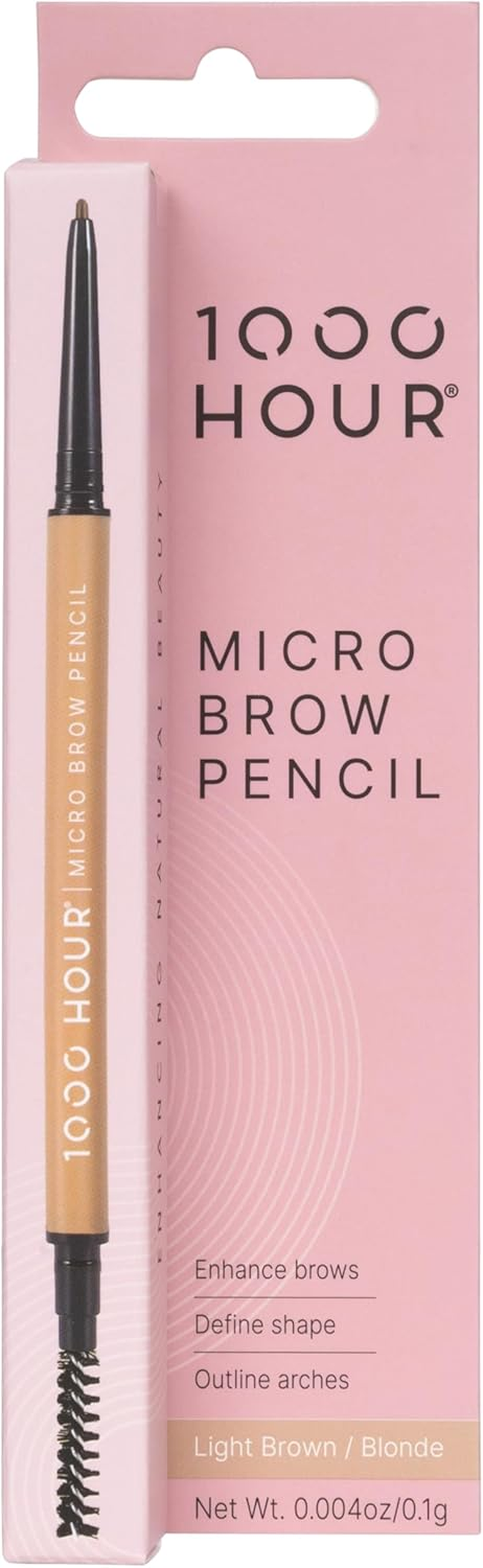 1000 Hour Micro Brow Pencil 0.1 G, Dark Brown