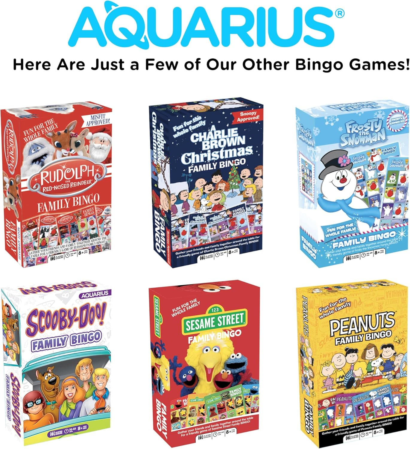 Aquarius the Grinch Family Bingo Card Game, Christmas Themed Fun for Kids and Adults, 18 Bingo Cards, Learning and Developmental Benefits, Ages 8+, 2-4 Players, Family Entertainment Game image number 6