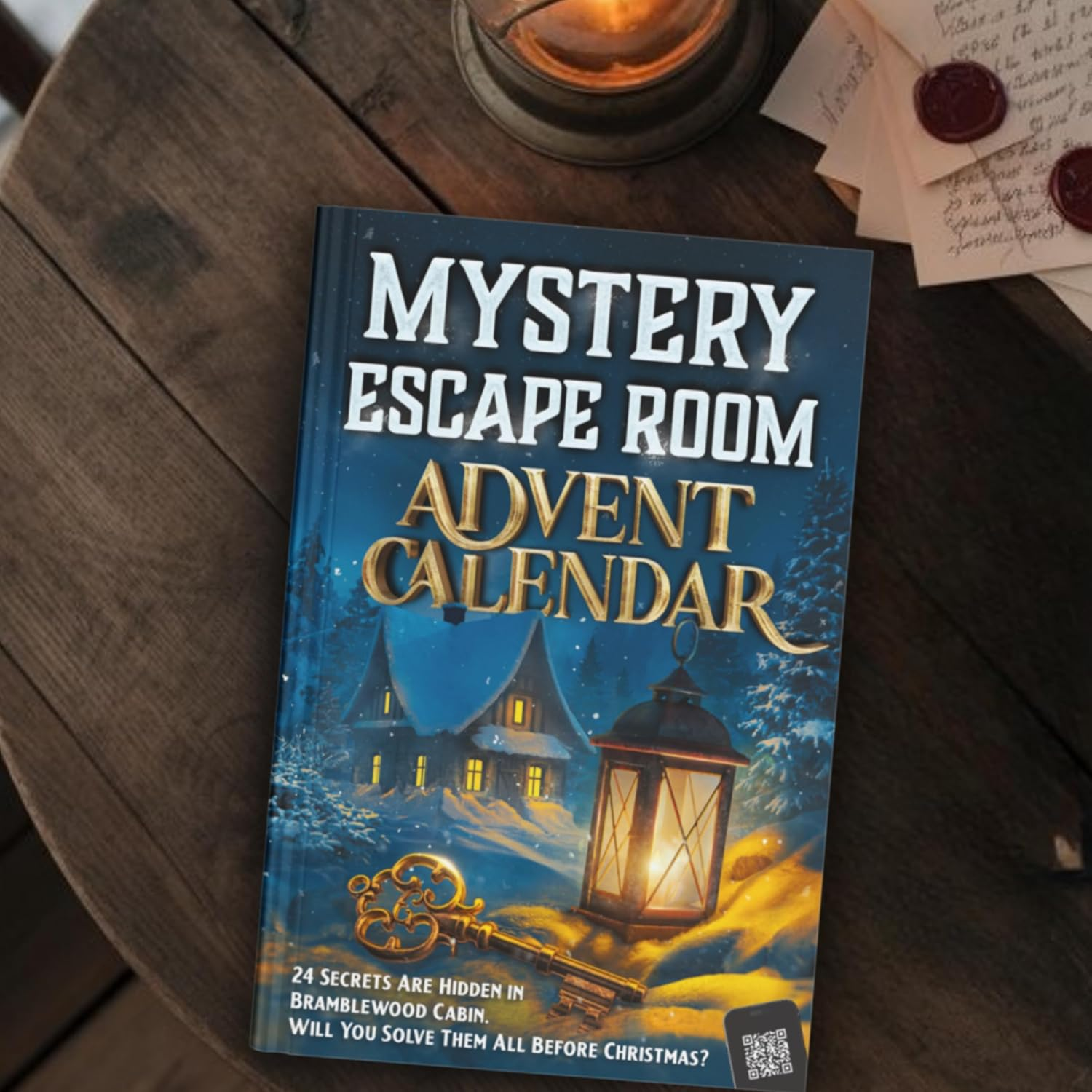 Mystery Escape Room Advent Calendar for Adults: 24 Secrets Are Hidden in Bramblewood Cabin. Will You Solve Them All before Christmas? image number 2