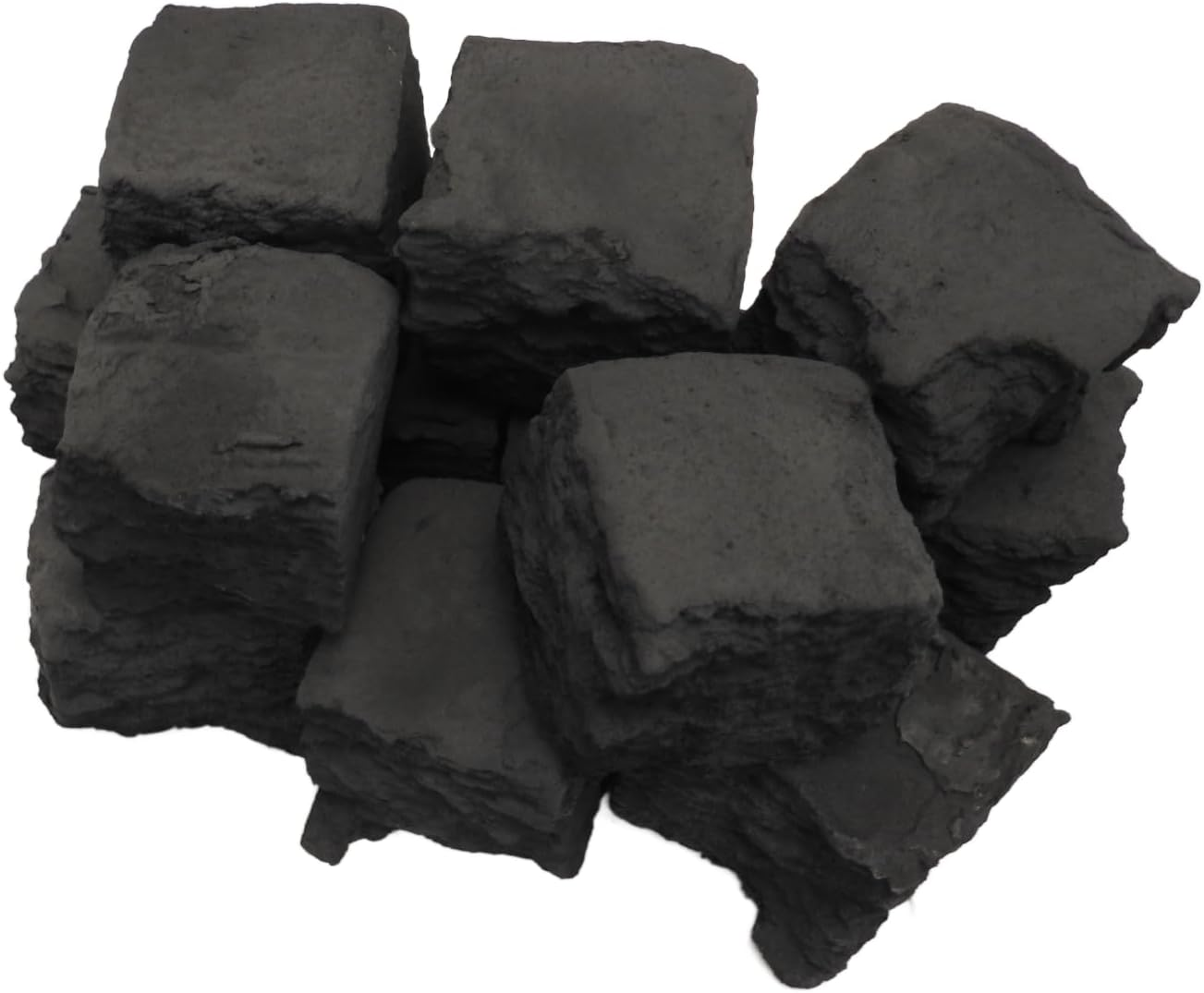 Gas Fire Replacement Coals 20 Gas Fire Ceramic Square Coals, Boxed, for Gas, Bio Ethanol and Electric Fires Approximate Size 10 Small 35Mm X 35Mm X 35Mm 10 Medium 45Mm X 45Mm X 45Mm image number 3