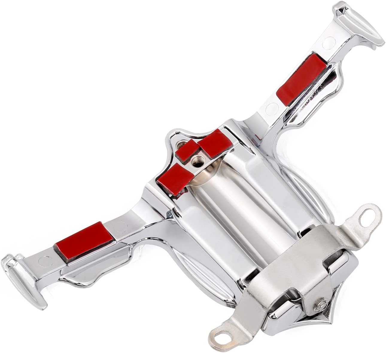 Artudatech Chrome Tappet/Lifter Block Accent Cover for Har-Ley Twin Cam 1999 2000 2001 2002 2003 2004 2005 2006 2007 2008 2009 2010-2016 Road King Engine Models Harley-Davidson Horn Cover image number 6