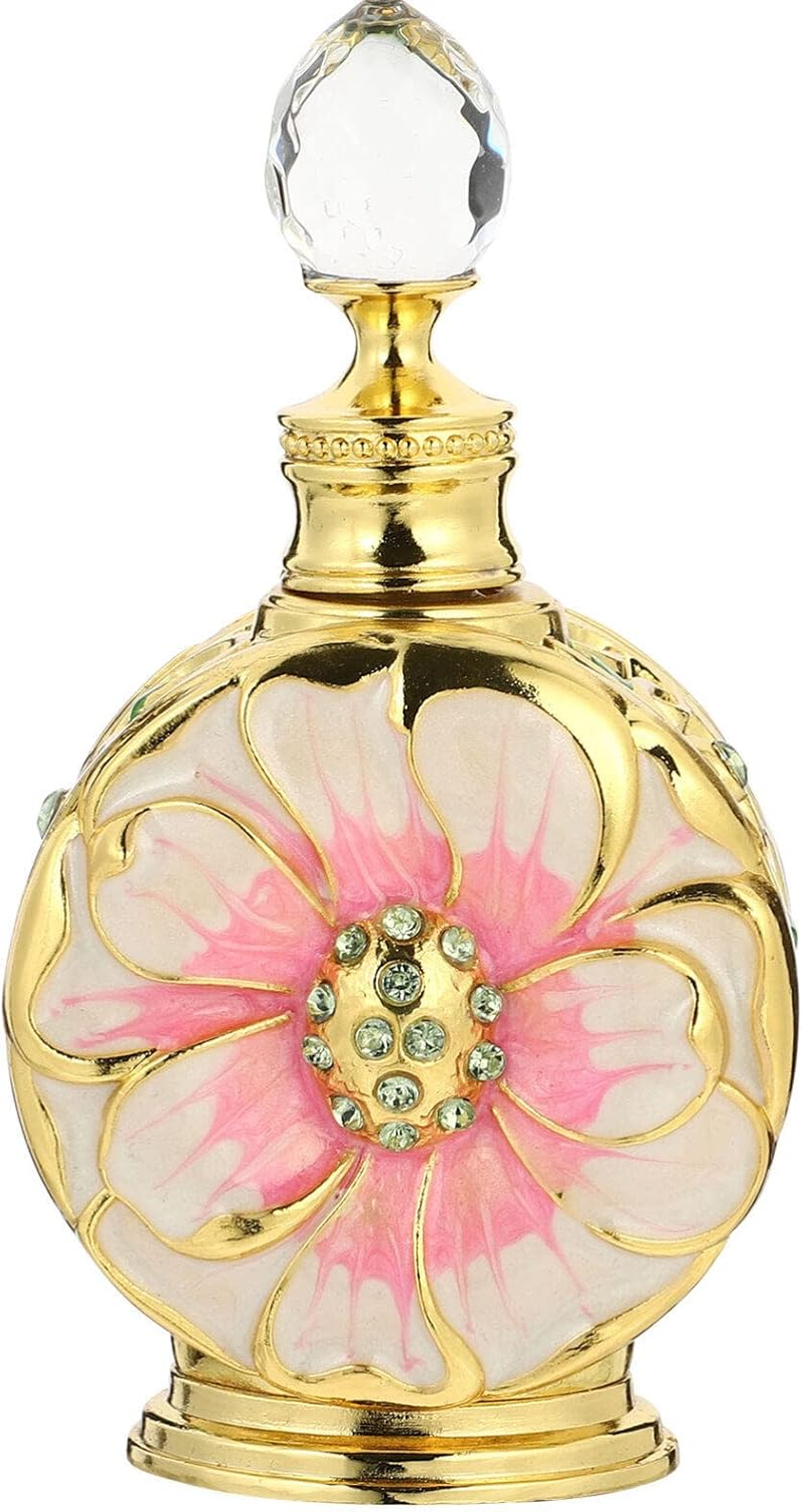 Healifty Essential Oil Dropper Bottle Vintage Glass Perfume Bottle 12Ml Decorative Refillable Perfume Women Dropper for Essential Oils Glass Vials S