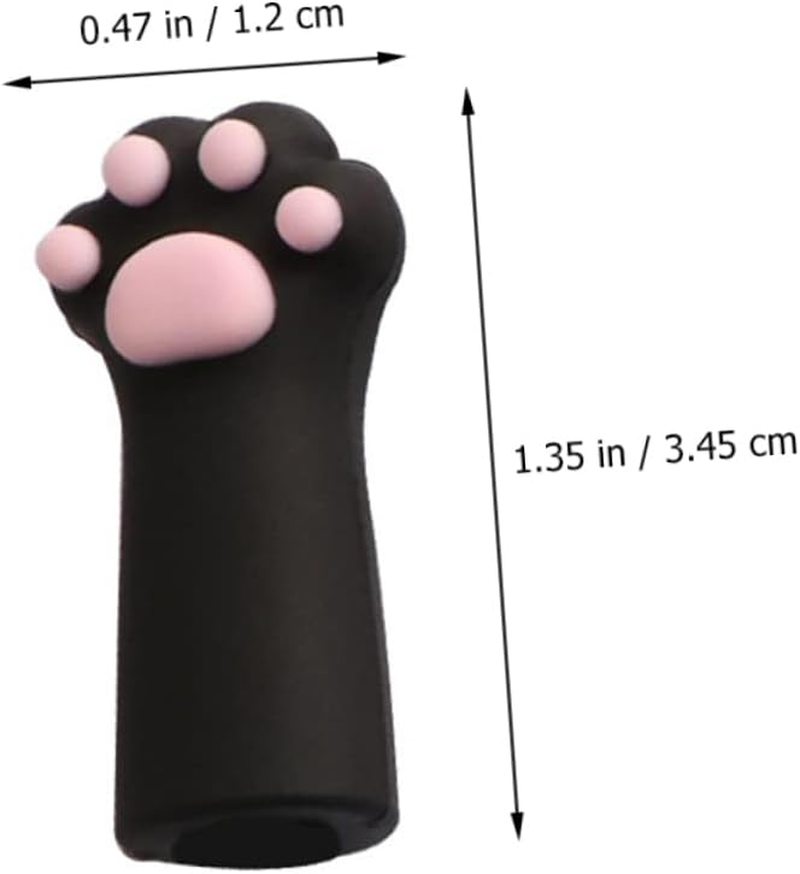 MUCKLILY 3Pcs Cat Claw Protective Cover Scissors Cap for Nipper Cover Tweezers Sleeve for Pet Grooming and Cat Nail Care