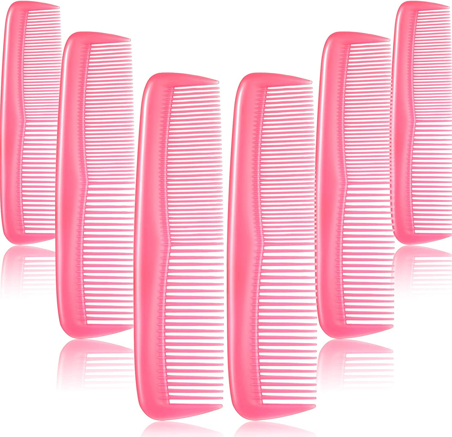 Colorful Hair Combs Set, Hair Combs Set, Hair Combs for Women and Men, Colorful Coarse, Fine Dressing Comb (12 Pieces, Black) - Black image number 2