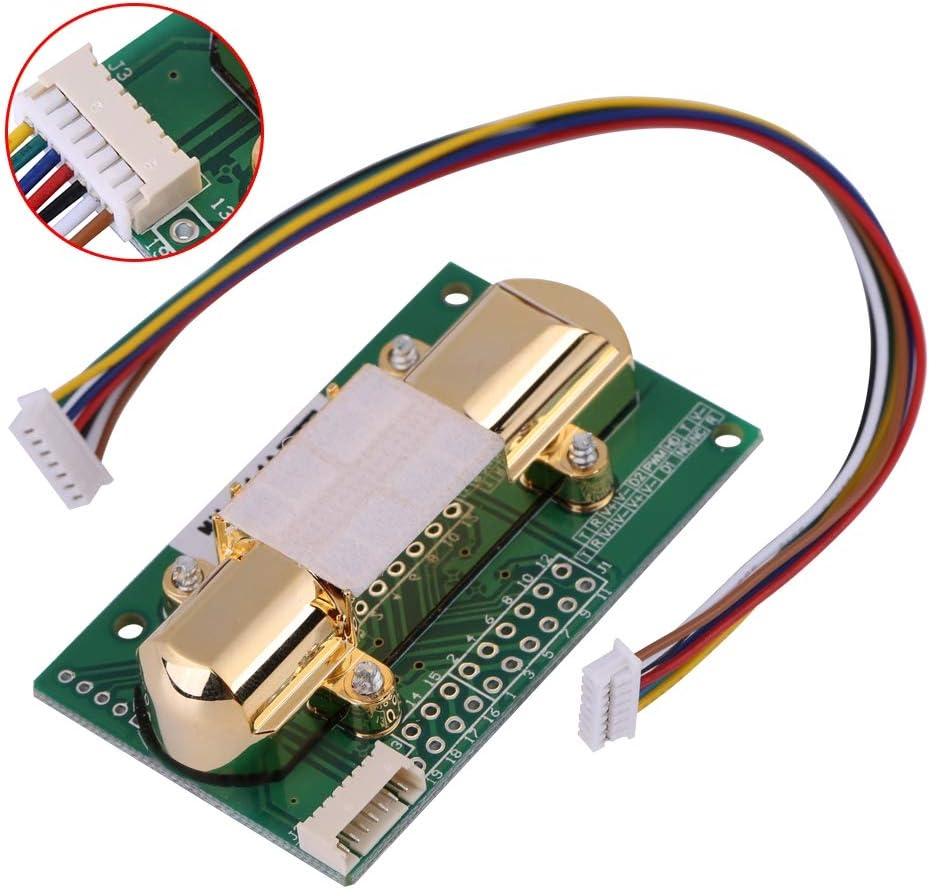 CO2 Sensor Module, NDIR Carbon Dioxide Detector, MH Z14A Gas Sensor, Serial Port PWM Analog Output 0-5000Ppm, for Air Quality Monitoring image number 5