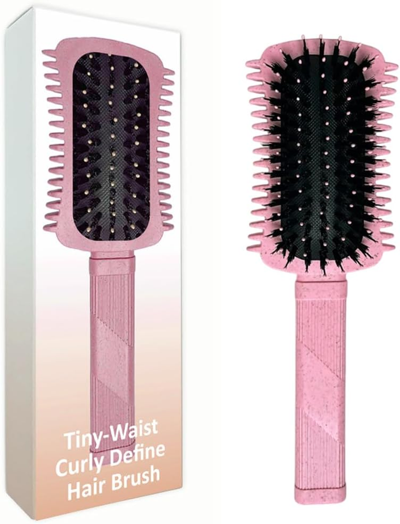 JAWUZ Curl Defining Brush, 2025 Improved Curly Hair Brush, Hair Brush Curls, Versatile Curling Brush, Curl Brush for Women, Curly Hair, Hair Care (Pink) image number 2