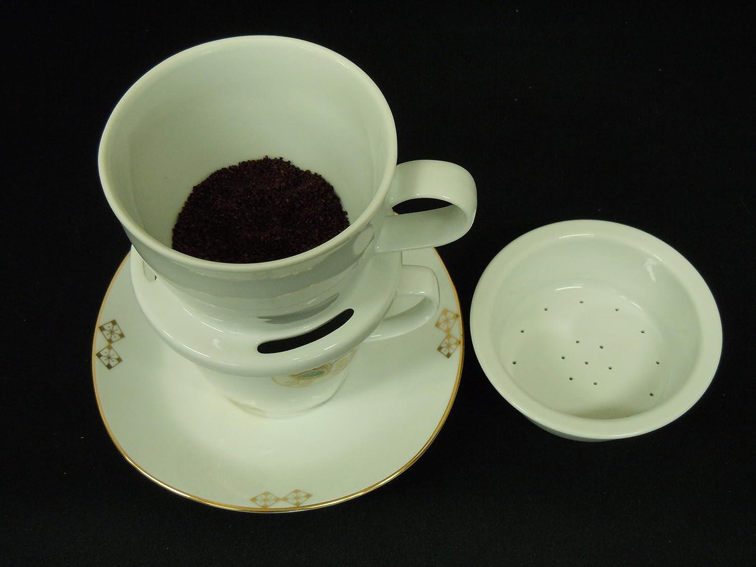 Toyo Ceramics Arita Ware Removable Eco Dripper Red image number 3