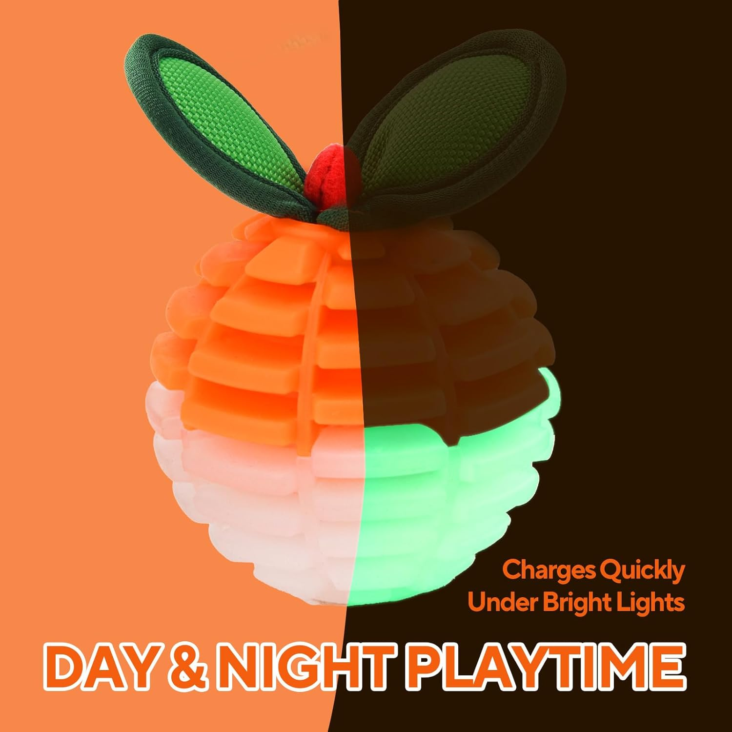 2 Pack Durable Dog Teeth Cleaning Toys, Bite and Brush Dog Toys for Puppy Teething, TPU Dental Chew Toys for Small and Medium Breeds image number 1