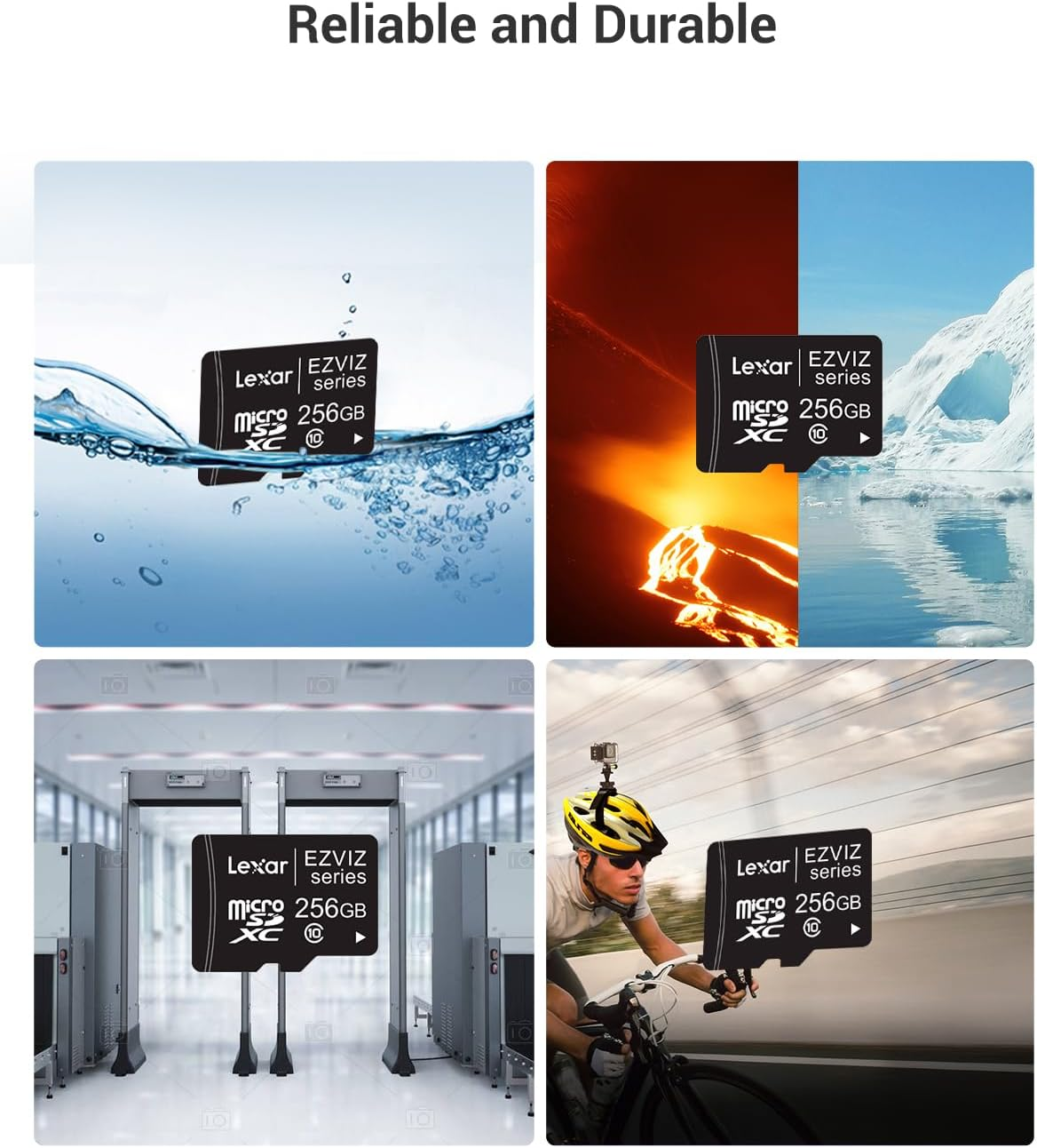 EZVIZ Ultra Micro SDXC Class 10 Memory Card 256GB Compatible to EZVIZ Security Cameras（Sd Card 256GB image number 5