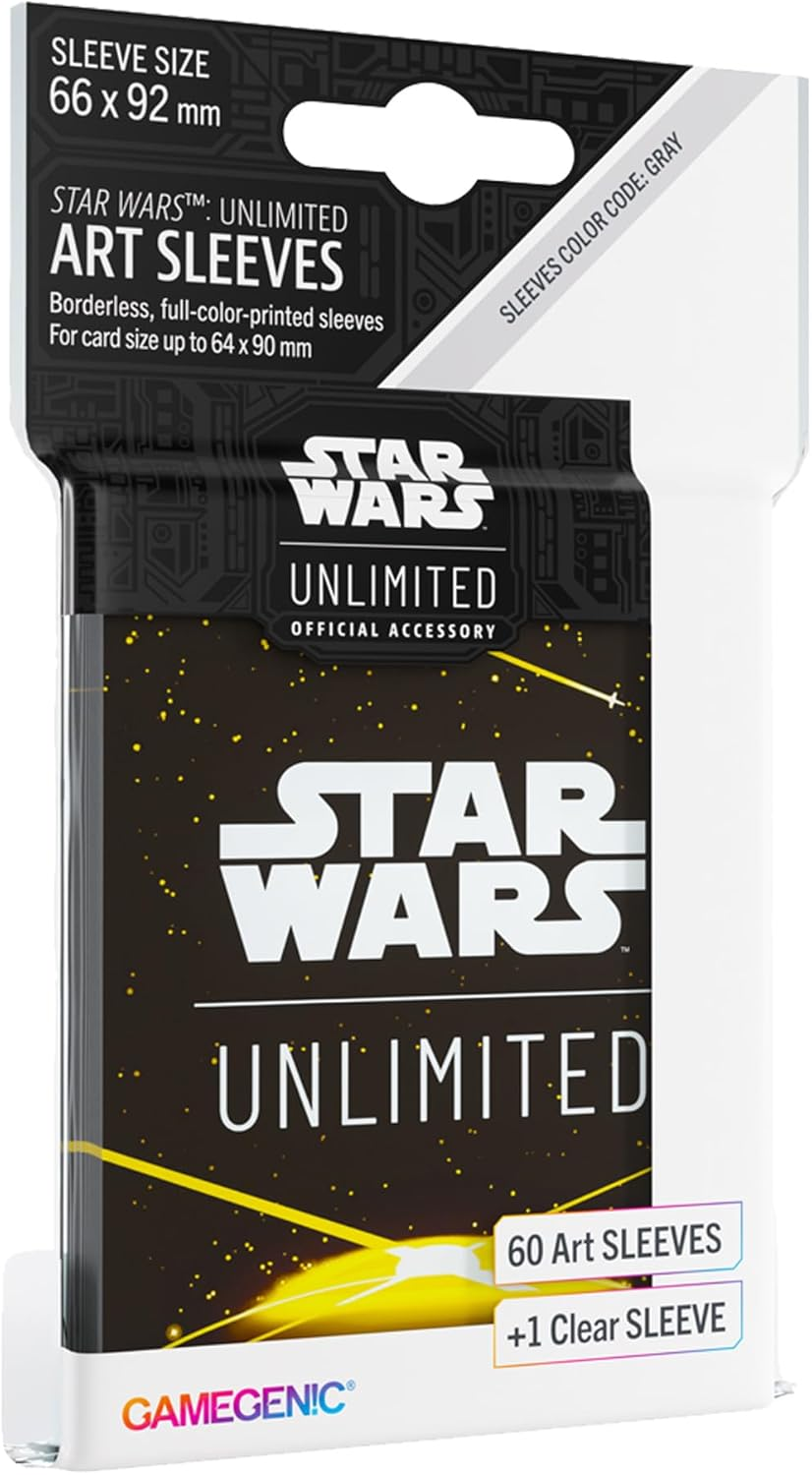 Gamegenic Star Wars Unlimited Art Sleeves, Yellow image number 1