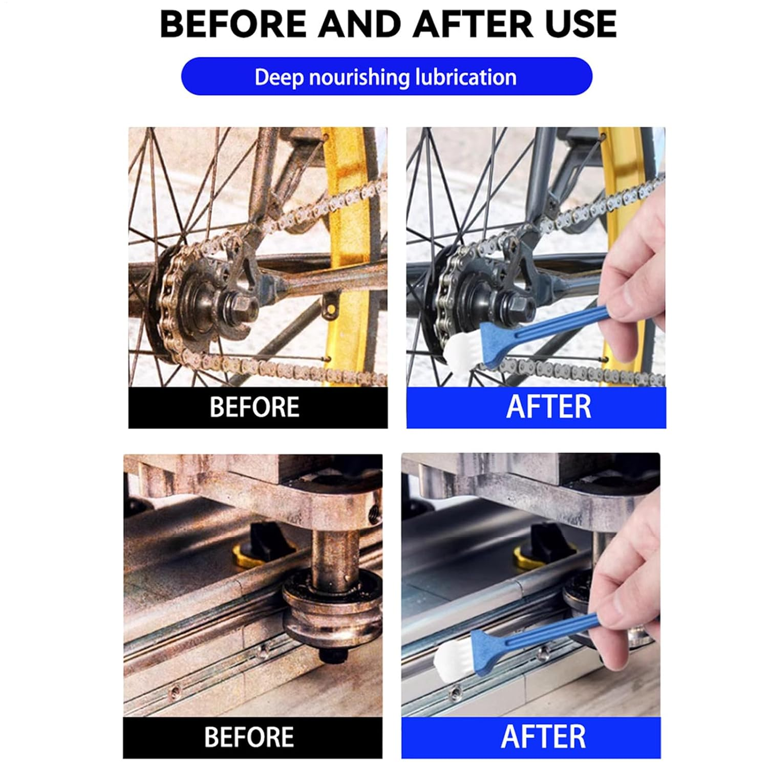 Sunroof Grease &ndash; Silicone Lubricant, Sliding Track Compound | Quiet Glide Agent, Moisture Barrier Paste, Friction- Conditioner, Car Window Wax, Squeak Control Gel, Seal Reviver Balm, Panel Coating image number 4