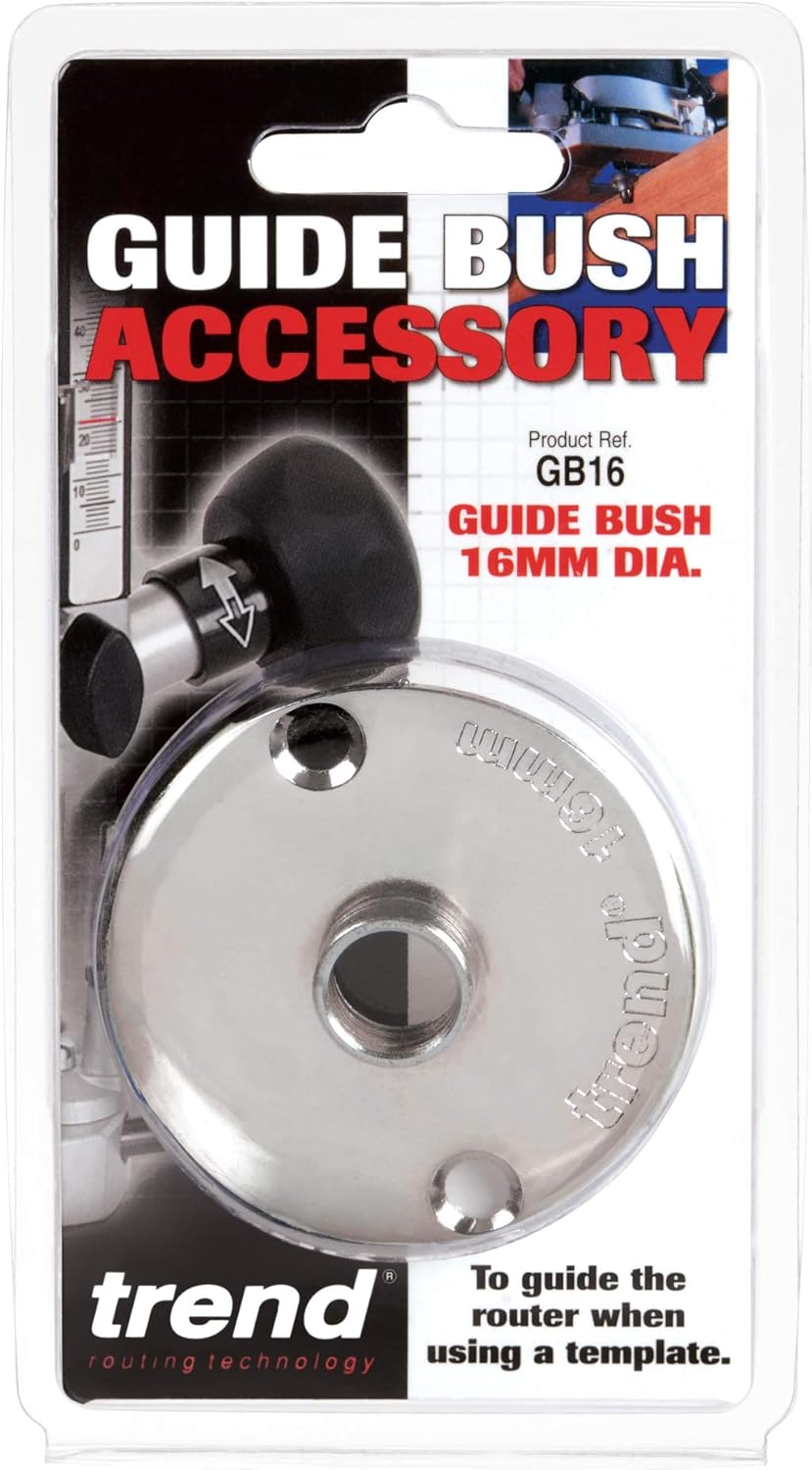 TREND GB16 Guide Bush 16Mm Diameter, Silver image number 2