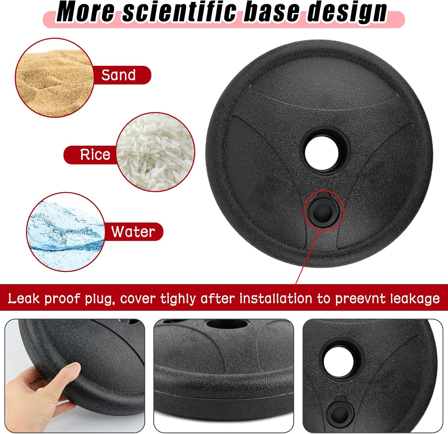 Aolkee 50Cm-150Cm Adjustable Indoor Outdoor Kids Basketball Hoop with 3 Balls Net Pump image number 6