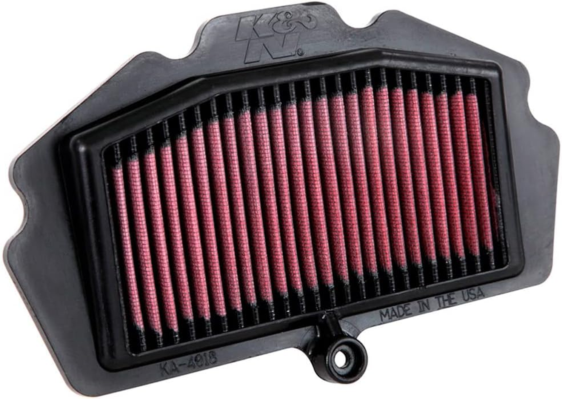 K&N KA-4018 Replacement Air Filter for 2023 Kawasaki Ninja 400 399 All Models