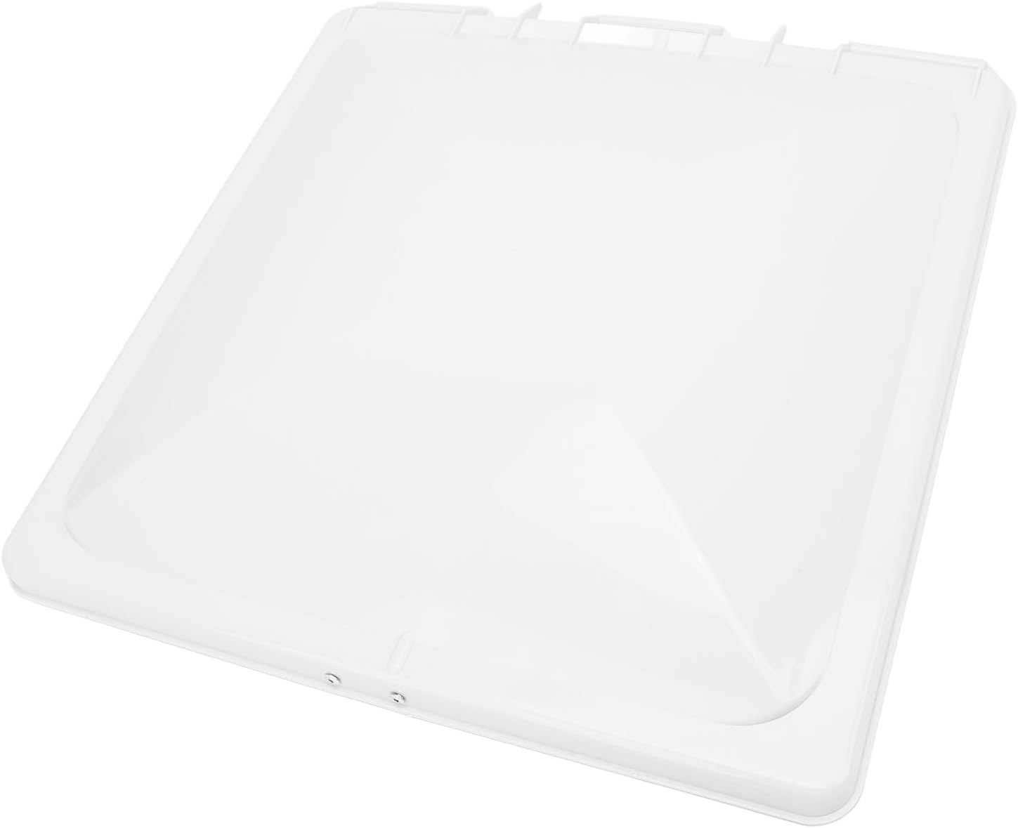 RV Roof Vent Cover, 13 X 13In Universal Vent Lid, Replacement Vent Lid with Center Rod, Exhaust Port Cover for Trailer, Motorhome, Bathroom image number 1