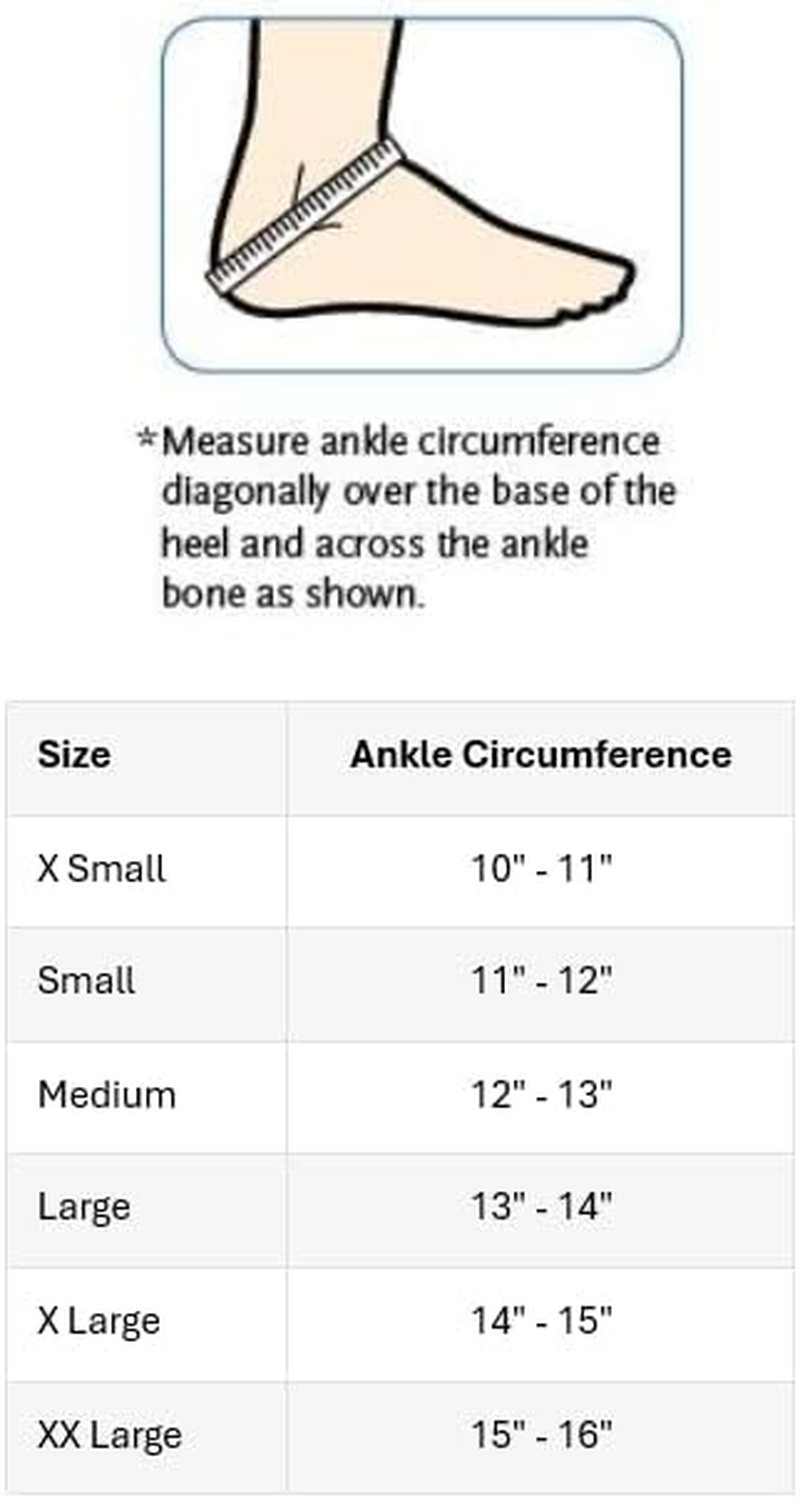 Donjoy Stabilizing Pro Ankle Support Brace, Black, Medium image number 3