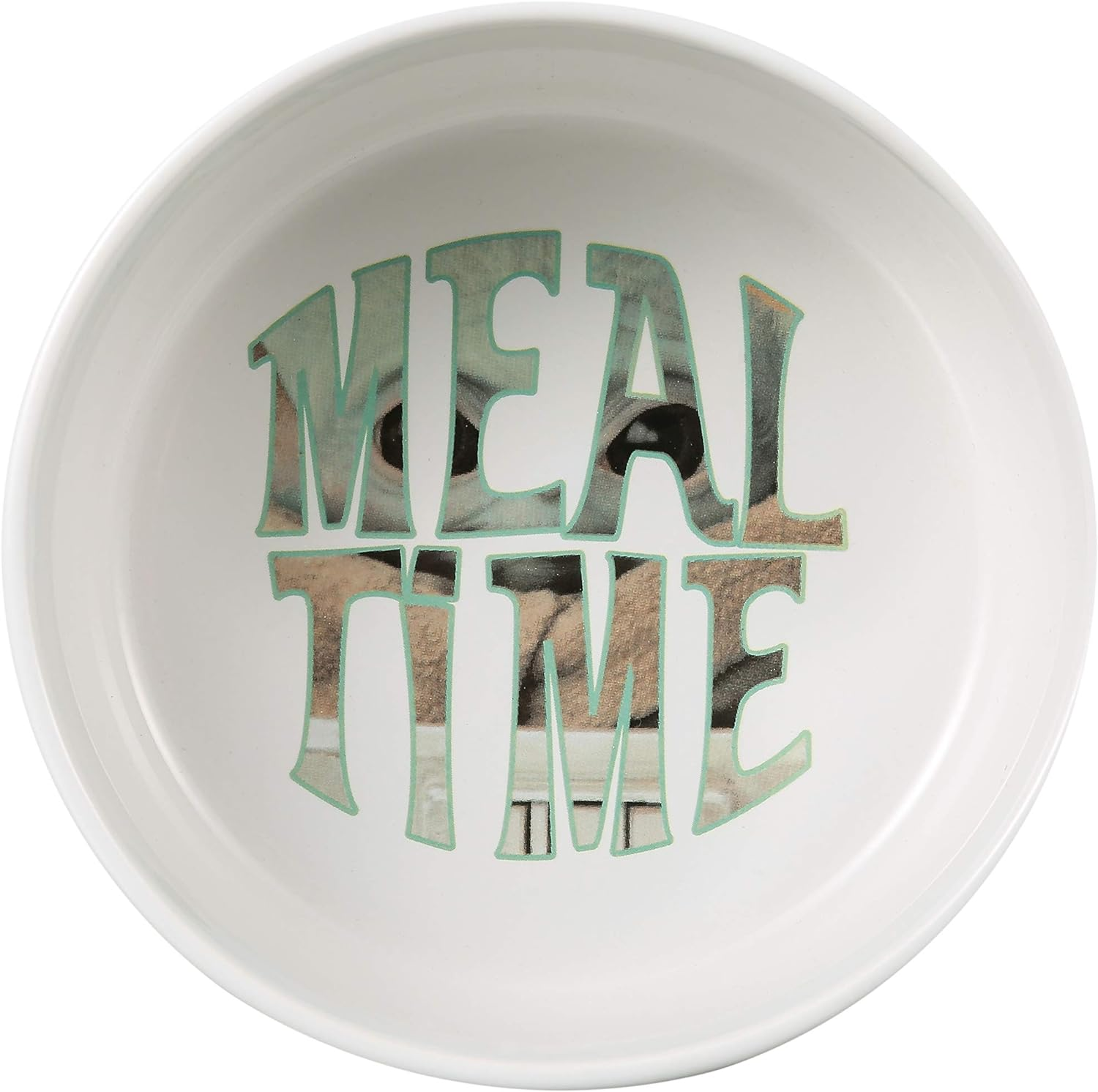 Star Wars the Mandalorian the Child Ceramic Dog Bowl, 3.5 Cups | Meal Time Baby Yoda the Child in a Cradle Dog Food Bowl | Dog Water Bowl for Dry Food or Wet Food for All Dogs image number 5