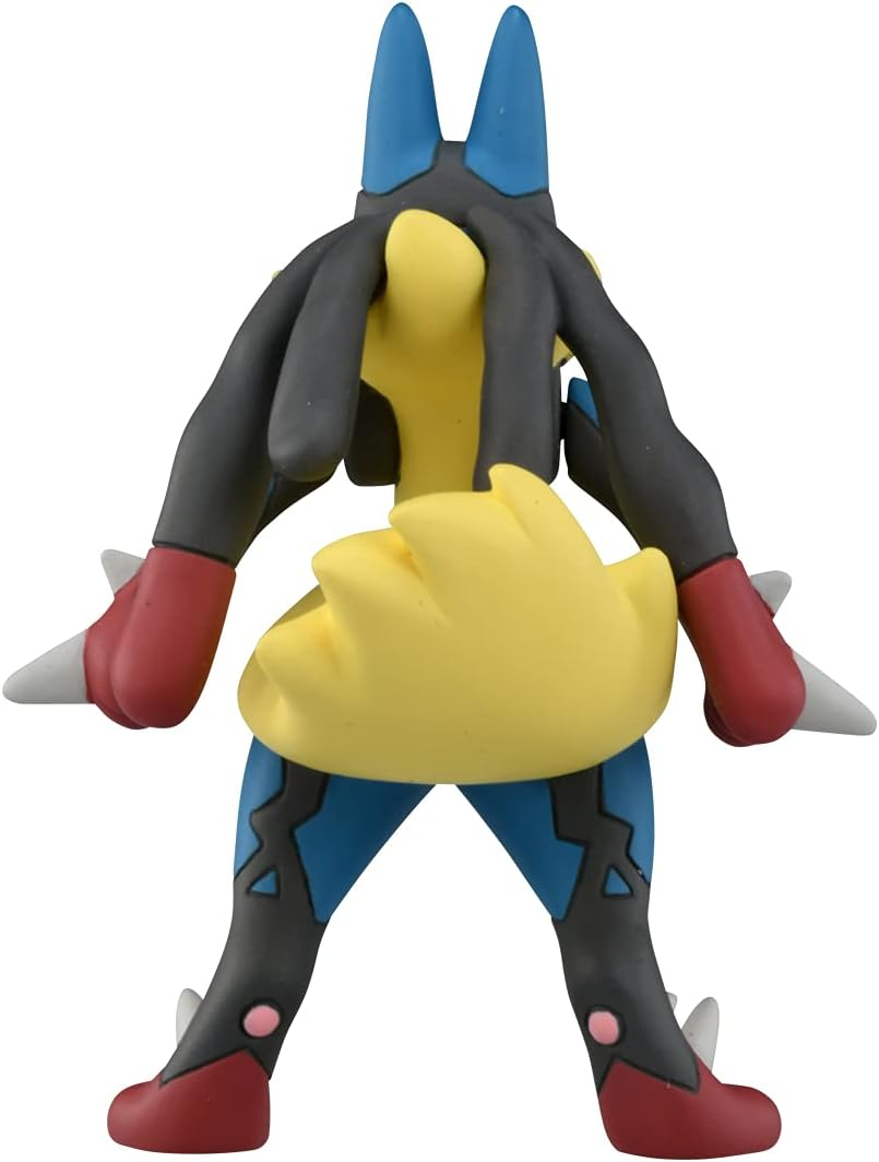 Takara Tomy Pokemon Monster Collection Moncolle MS-52 Mega Lucario Figure image number 1
