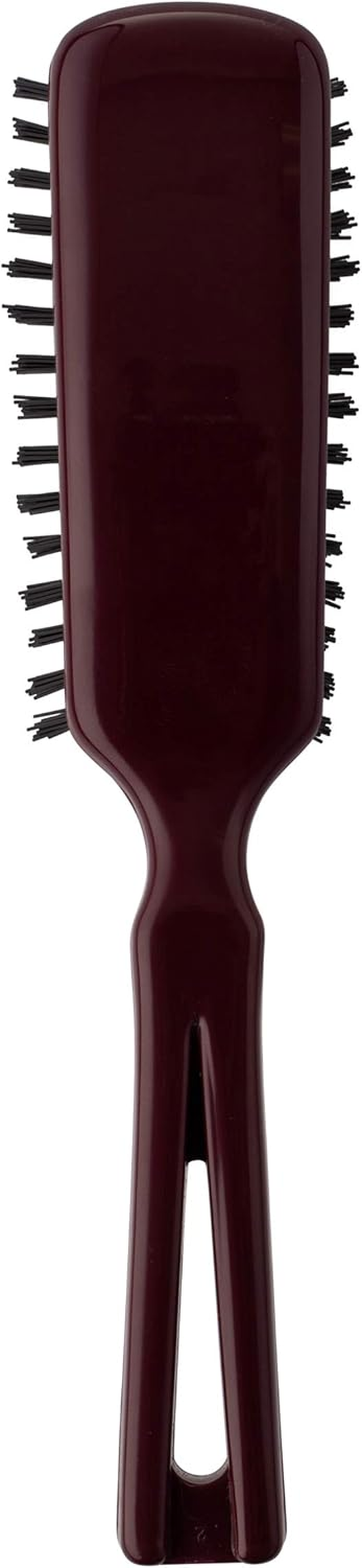 Stanley Men&rsquo;S Commander Hairbrush &ndash; Detangling Brush for Wet or Dry Hair &ndash; Nylon Bristles Reduce Frizz &ndash; Scalp Massager Hair Brush for Thick, Thin, Curly, Straight Hair (Mulberry) - Grey image number 6