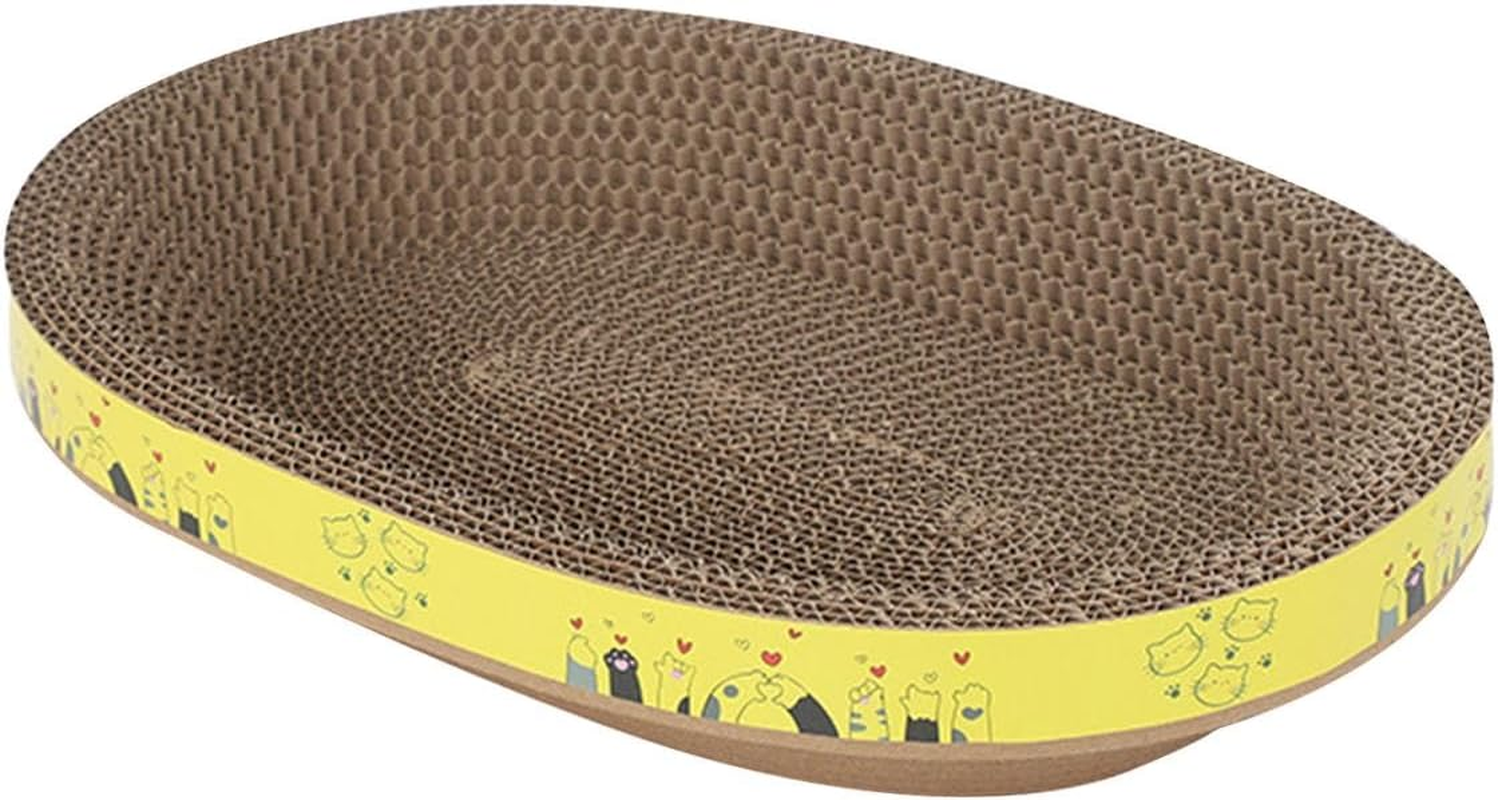 Cat Scratching Bed Cat Scratch Pad Nest Furniture Protector Grind Claws Thicken Bowl Shaped Cat Scratcher Cardboard for Kitty Supplies-Xxl