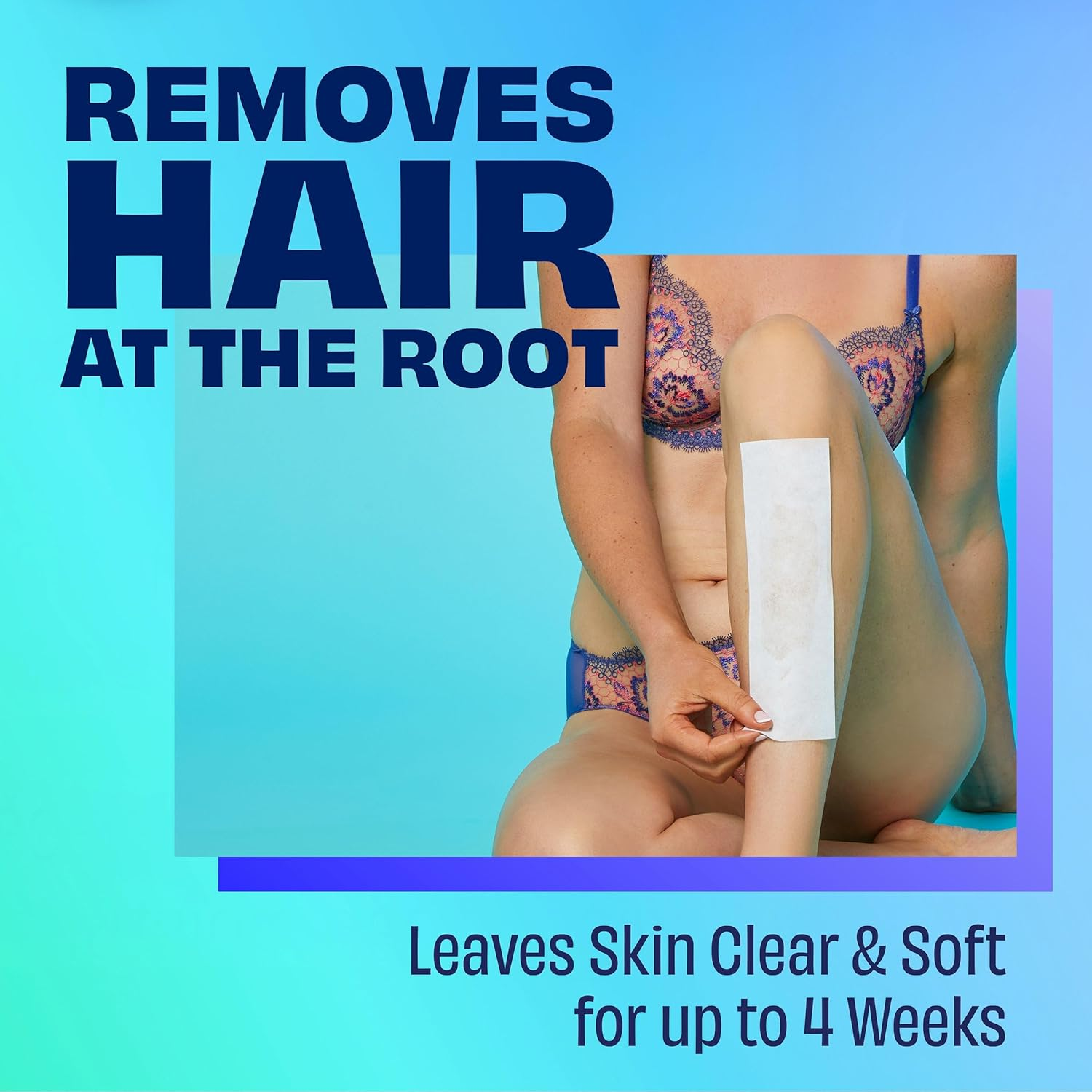 Nair Sugar Wax Hair Removal, 350Ml - Smooth Skin for Weeks, Natural Ingredients, Heat-Ready Formula, Works on Short Hair, Gentle on Skin - At-Home Waxing Kit image number 1