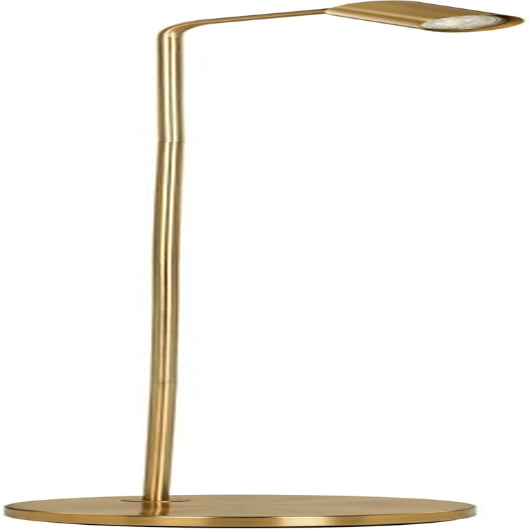 Eglo Rigomagno Floor Lamp, Living Room Light with Adjustable Spotlight, Brushed Brass Metal Floor Lamp, GU10 Socket Reading, 151 Cm image number 1