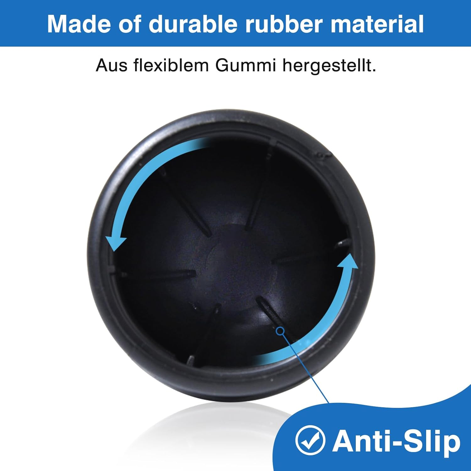 Towing Hitch Cover, Black Towing Hitch Protective Cap Rubber Cover Towing Hitch Trailer Ball Cover Ball Head Protective Cover for Trailers (Spherical) Pack of 2