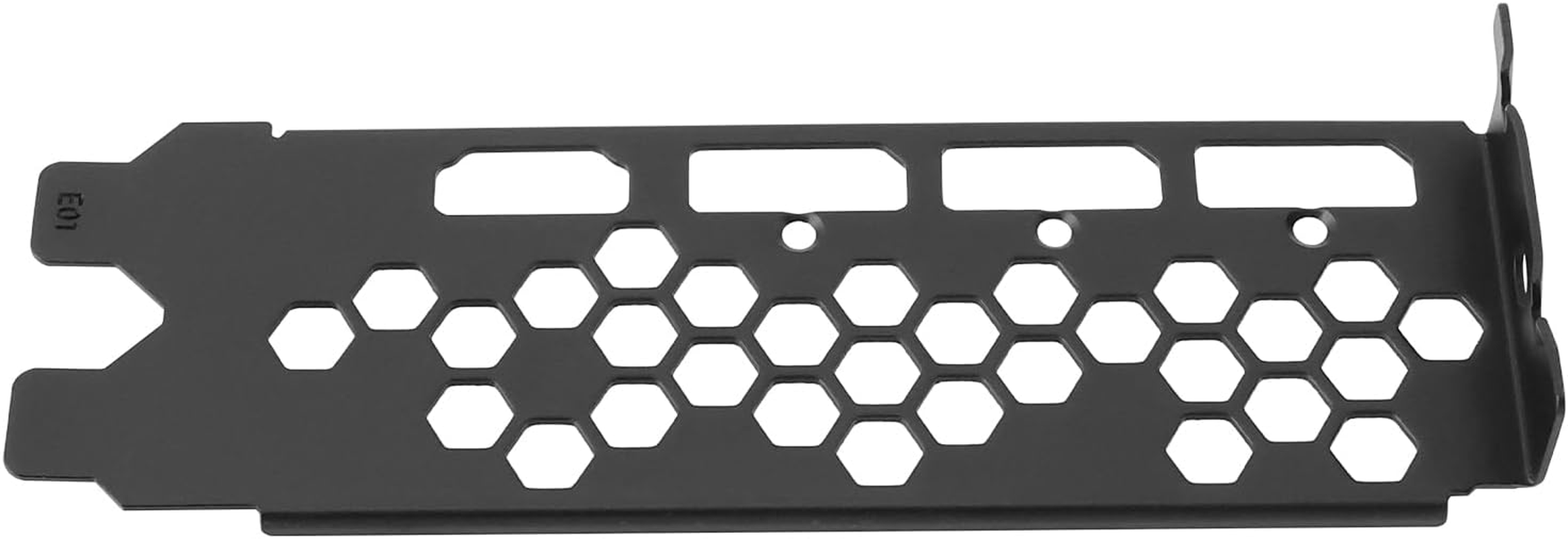 SG Store 1Pc I/O IO Shield Backplate GPU Bracket Graphics Card External Bracket Compatible with EVGA RTX 3060Ti 3070 3080 3090 FTW3 XC3 Black Zinc image number 5