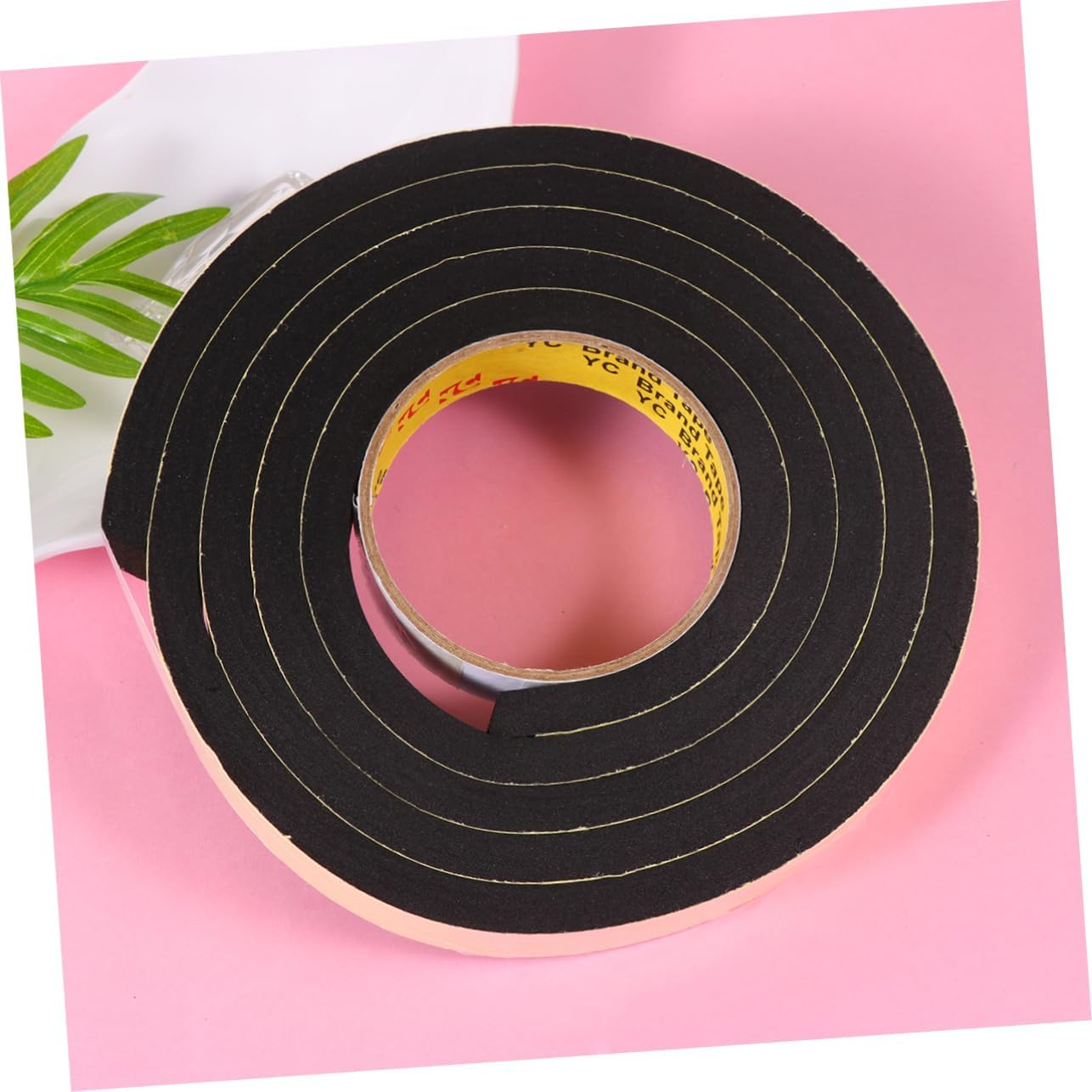 SOLUSTRE 5Pcs Eva Sponge Sealing Tape Strong Adhesive Crash Foam Strip for Doors and Automotive Applications Dust and Moisture Blocker Easy to Use image number 2