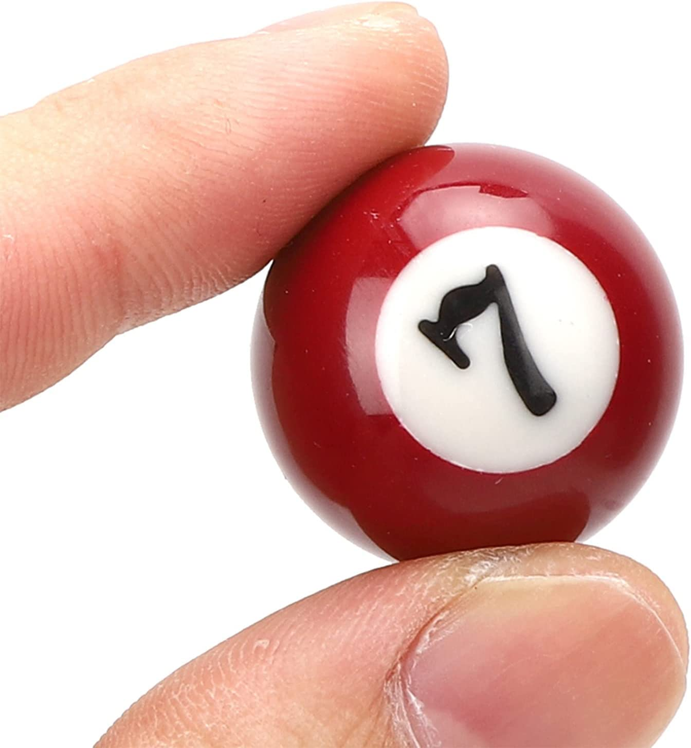 16PCS Pool Cue Training Ball, Eco‑Friendly Resin Mini 2.5CM Children Billiard Ball Toy Pool Table Accesssory, Pool Table Accesssory Billiards for Game Rooms Recreation image number 1