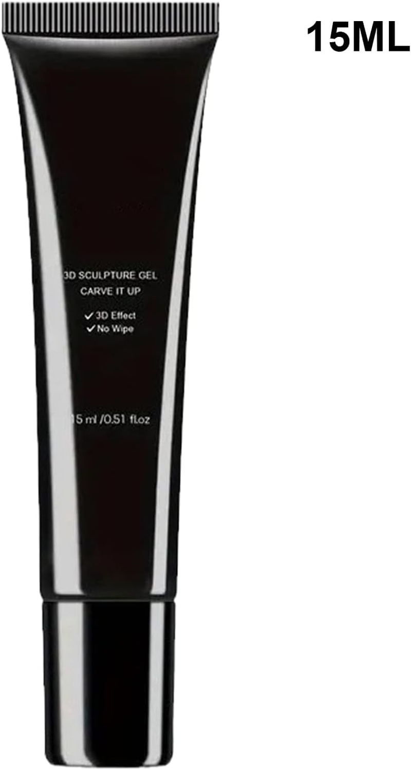 3D Nail Gel Sculpting Gel,15Ml 3D Nail Design Sculpting Glue - UV Light Cured Beauty Care Products for Decals Home Salon Travel Party Bridal Birthday Holiday Photoshoots image number 2