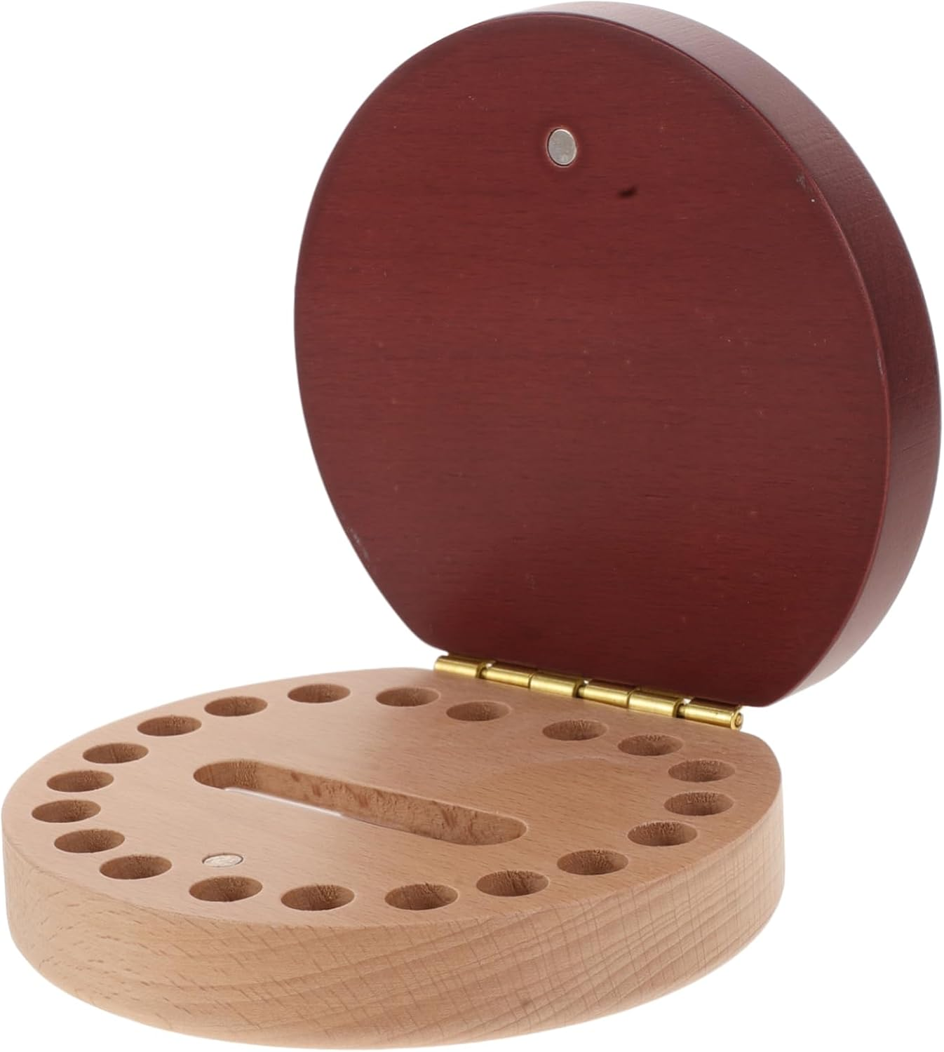 Boys Tooth Fairy Box Wooden Tooth Keepsake Box Storage Collection for Boys and Girls image number 1