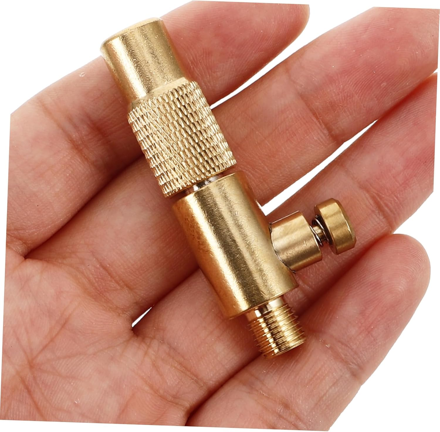 Cabilock Car Inflatable Pump Connector for Vehicle Tires Threaded Quick Connect Fittings Compatible Bike Tire Valve Adapter Automotive Replacement Parts image number 2