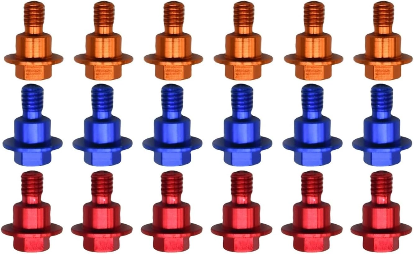 JNLZXDZSW Front Fork Guard Bolt Screw SX SX-F XC XC-F EXC EXC-F XC-W XCF-W EX EC 125 250 300 350 450 500 CC 2000-2023(Blue) - Blue image number 2