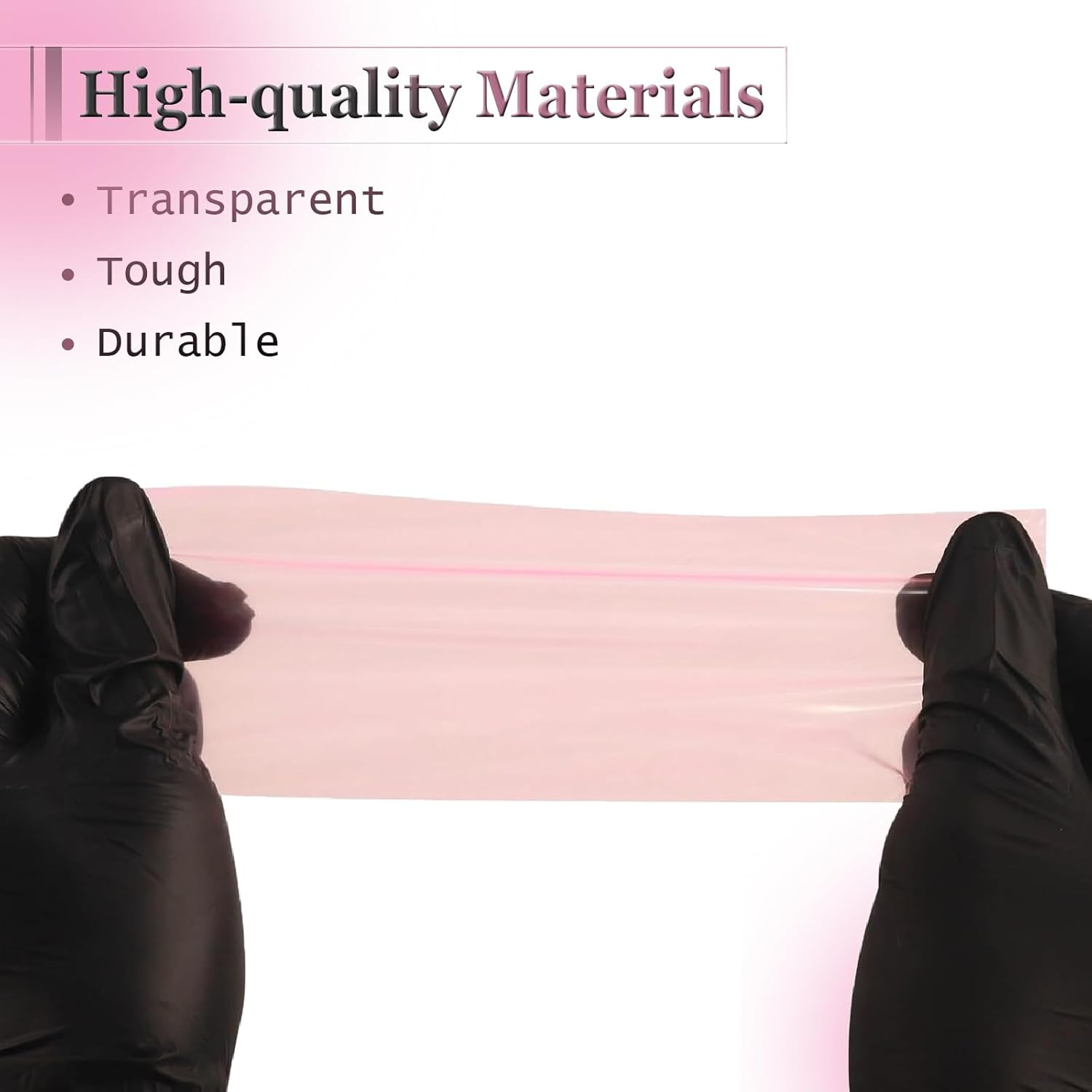 206PCS Tattoo Machine Covers with Grip Wrap - SOTICA 200PCS Pink Tattoo Pen Covers 2.56&times;7.1" Machine Wraps and 6PCS Black Self-Adhesive Bandage for Tattoo Supplies image number 6