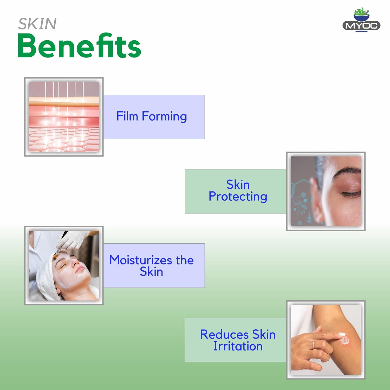 Myoc Acrylate Copolymer, 60Gm | Pure, Non-Gmo, Cosmetic Grade| Skin Care, Hair Care | Used in Shampoo, Emulsion, Face Wash, Gel, Nail Products image number 1