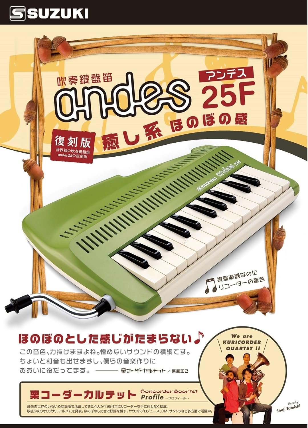 Suzuki 25Keys Keyboard Recorder Andes 25F image number 3