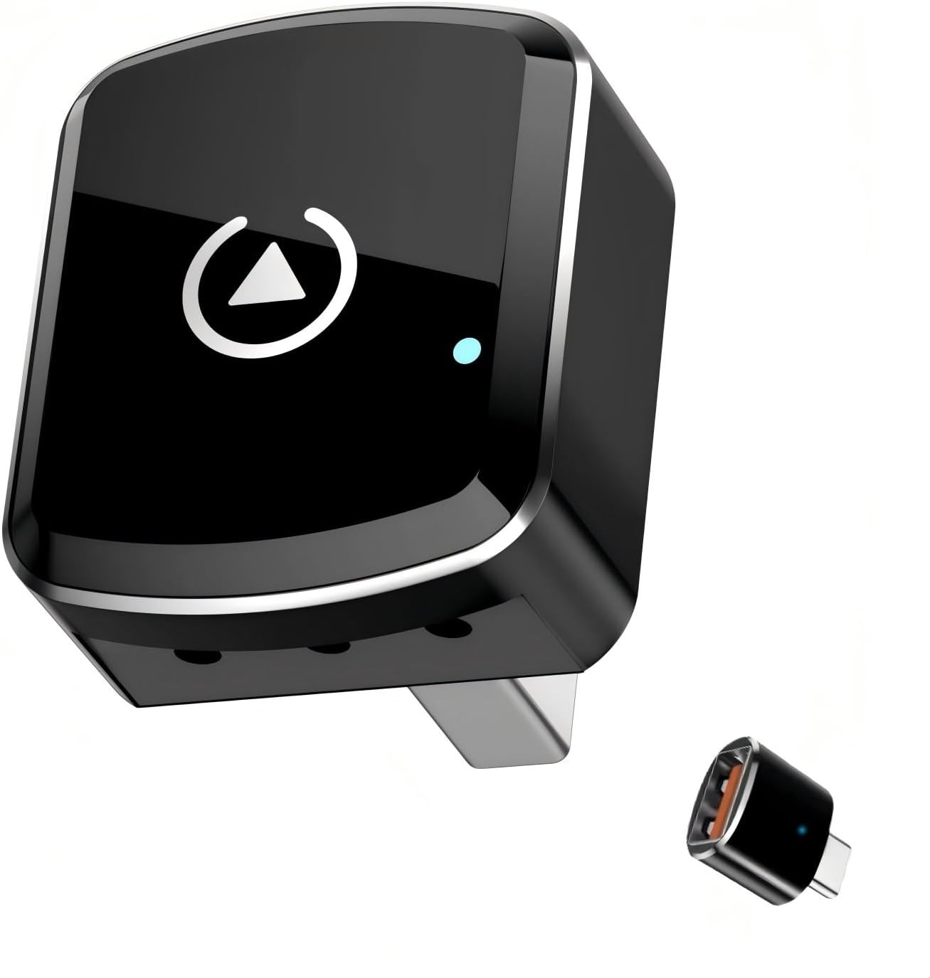 2025 Upgrade 2-In-1 Wireless Carplay Adapter& Android Auto Wireless Adapter, Converts Factory Wired to Wireless, A7 Dual-Core Chip for Zero Latency,Plug & Play Dongle with Stable Connection