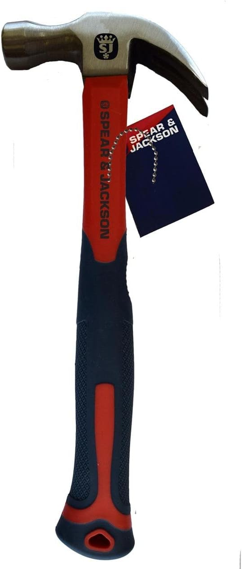 Spear & Jackson CLAW HAMMER - FIBREGLASS HANDLE 680G SJ-CH24FG