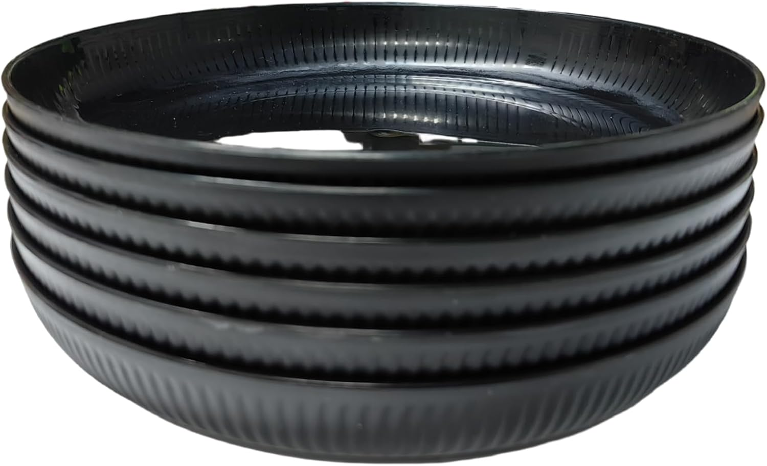 6 Pack Wheat Straw Plates Reusable Dinner Plates, Durable & Lightweight, Perfect for Home, Parties, Camping, and Dishwasher Safe (Orange, Dark Green, Pink, Blue, Green, Beige)