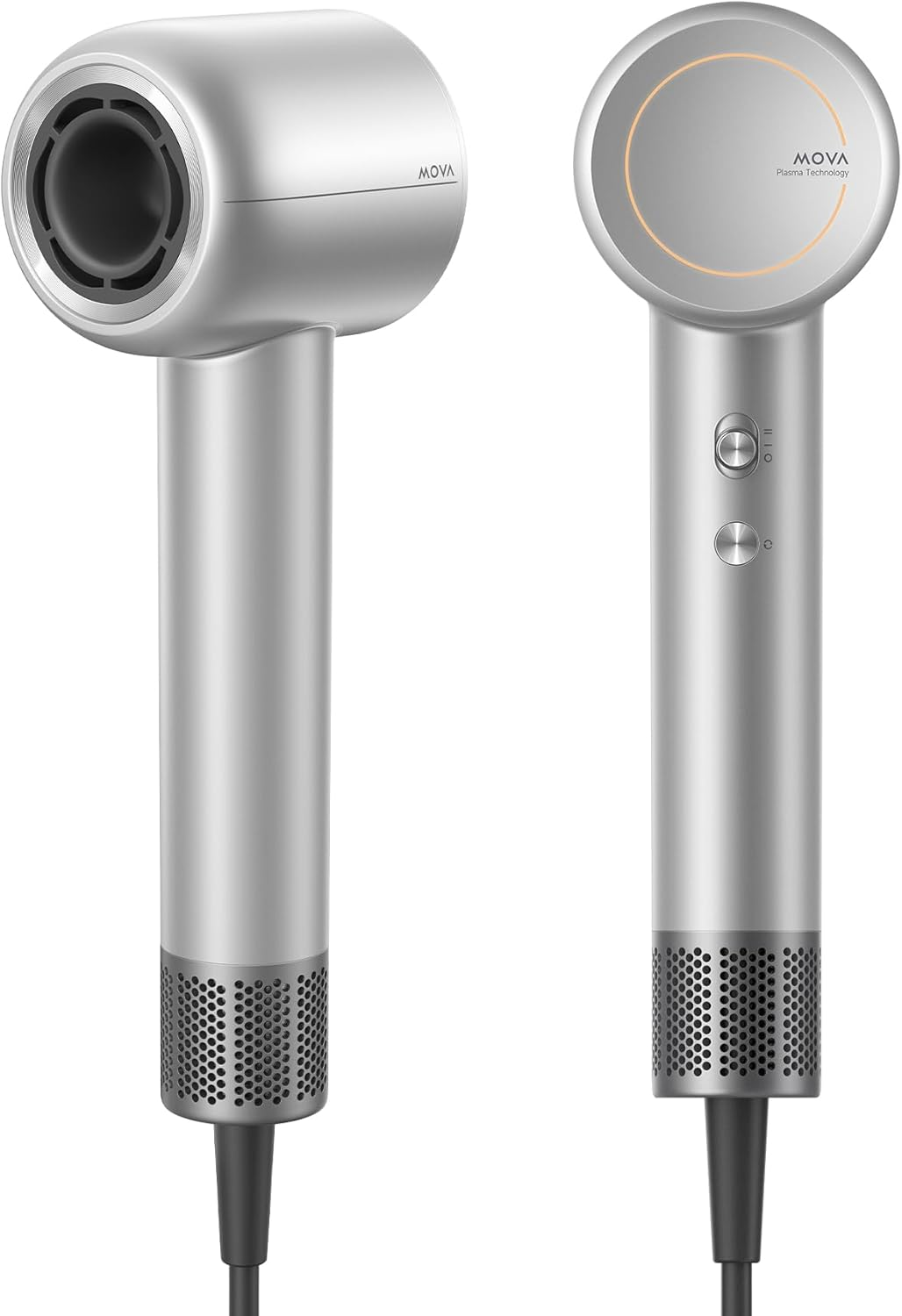 MOVA Shine 10 Redesigned for Everyone, Aeroblossom Technology, 110,000 RPM Brushless Motor, Plasma Hair Care, NTC Sensor Control 1000Fps, Multiple Drying Modes Silver image number 6