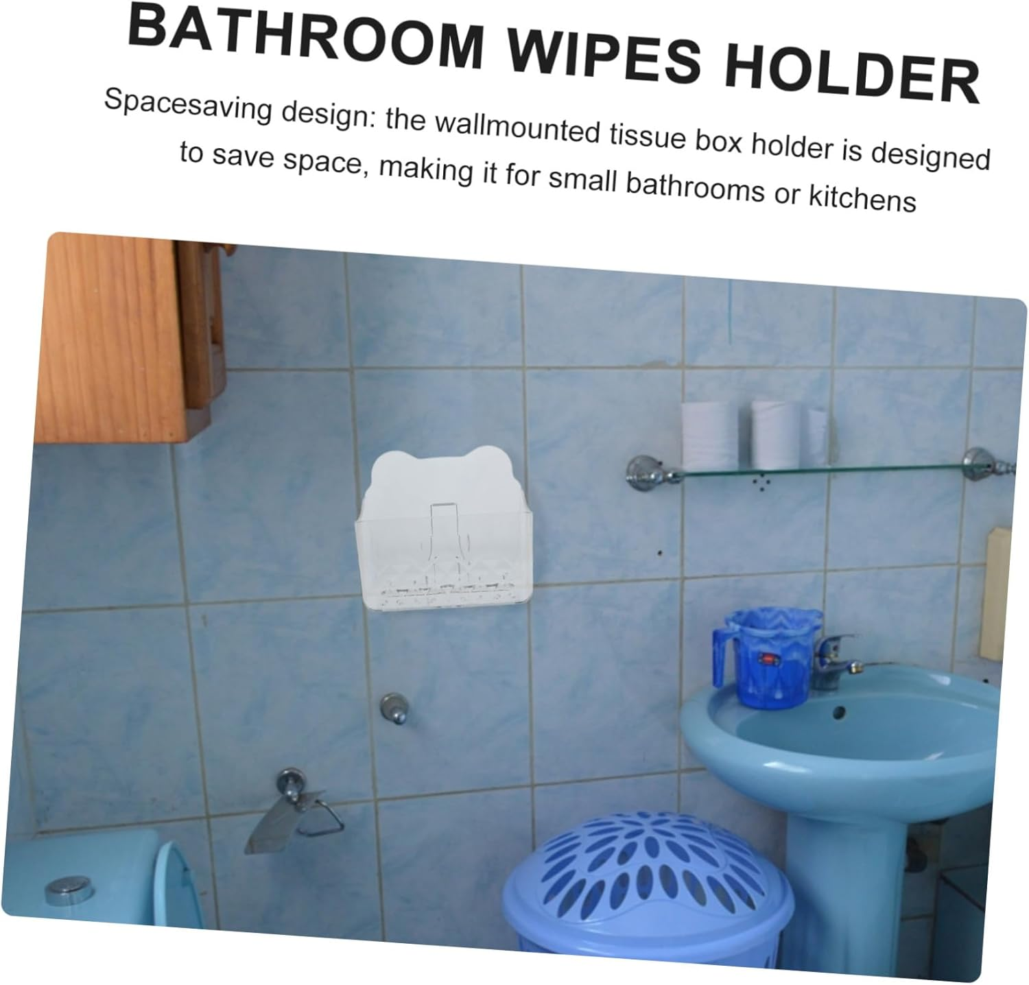 Alipis Towel Napkin Organizer Wall-Mounted Tissue Storage Modern Design Easy to Clean image number 6