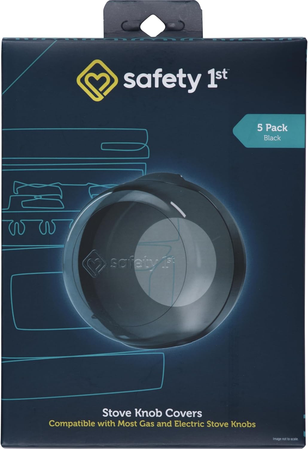 Safety 1St Stove Knob Covers, 5 Count image number 2