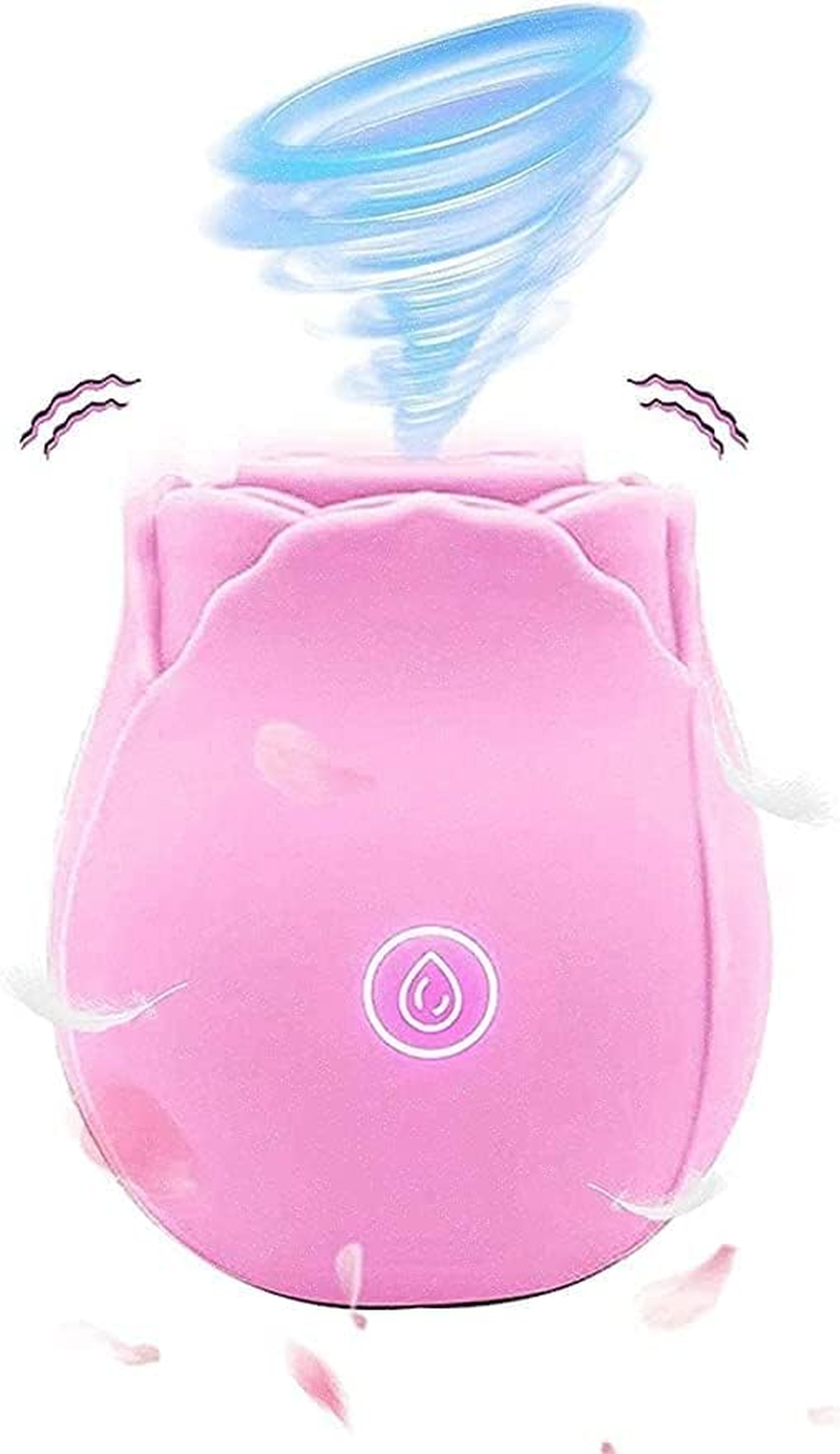 SIDED Handheld Rose Sucking Toy 10 Modes Lightweight 108G SPOT Tool Waterproof Adult Pocket Toy