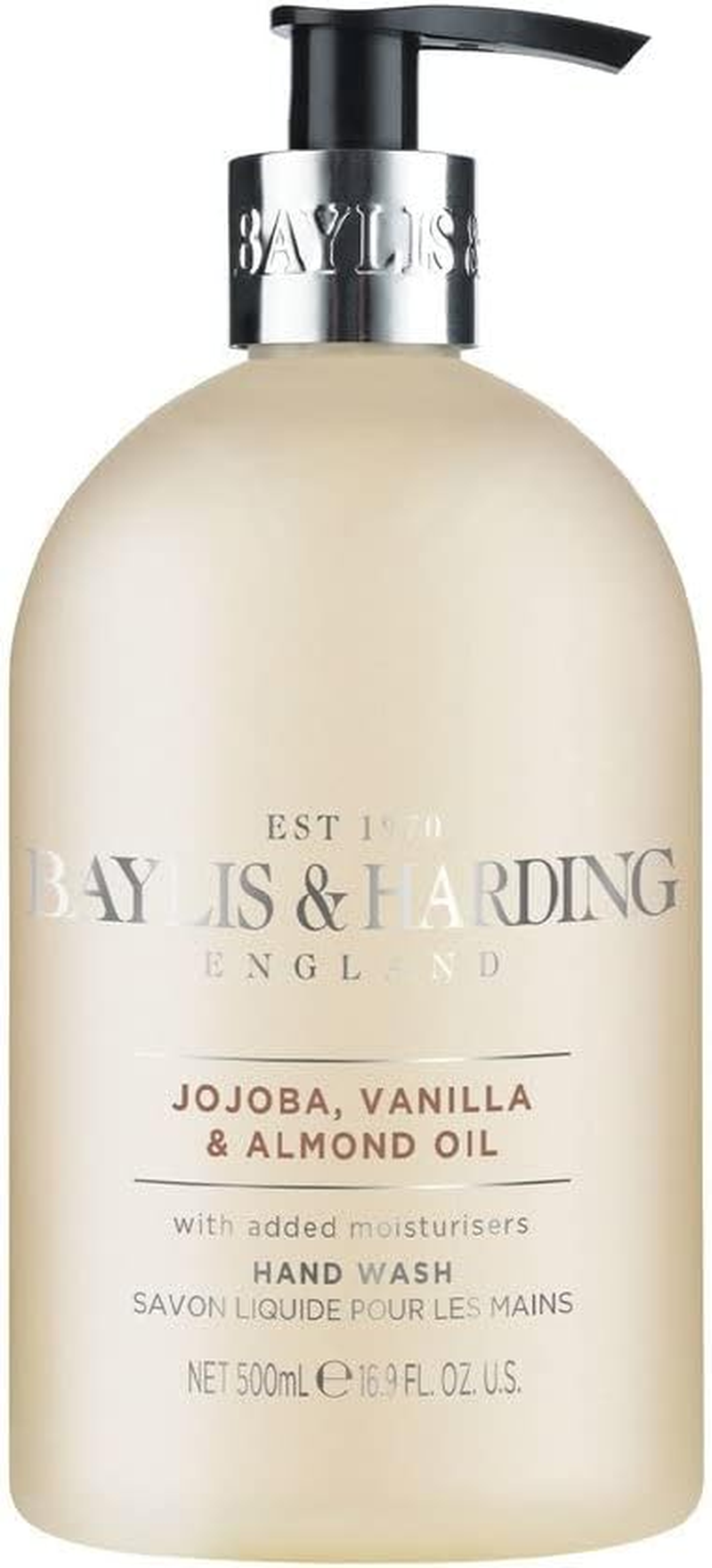 Baylis & Harding Hand Wash Sweet Jojoba, Vanilla & Almond, 500 Ml