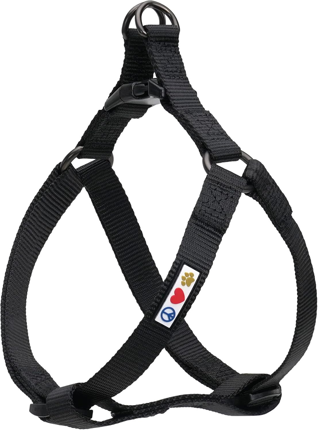 Pawtitas Step in Dog Harness or Vest Harness Training of Your Puppy Harness Small Blue/Teal/Yellow