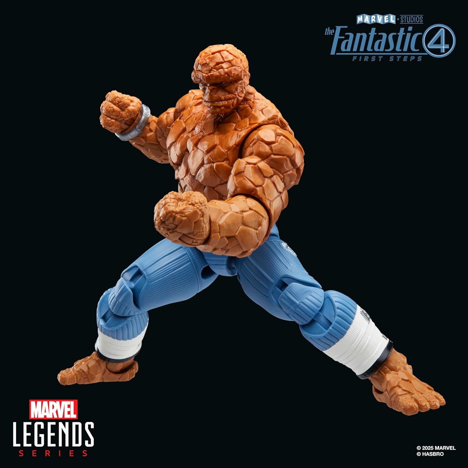 Marvel Legends Series Marvel'S the Thing, the Fantastic Four: First Steps Ben Grimm Movie Collectible 6 Inch Action Figure Toy image number 4