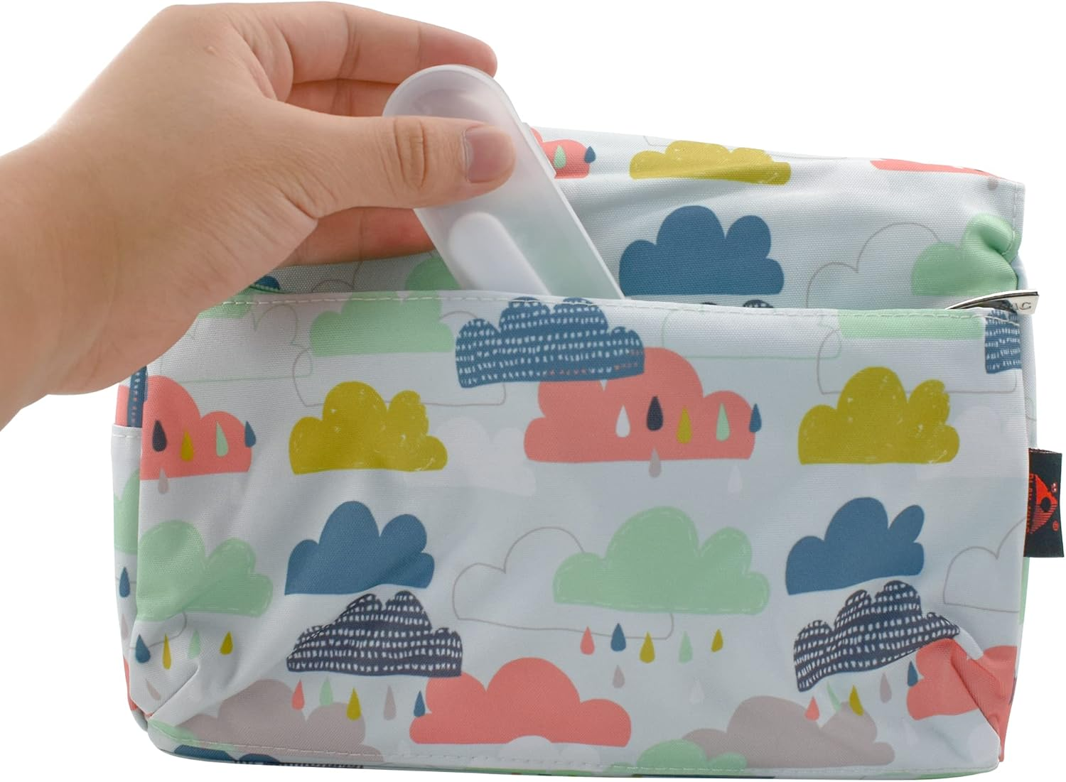 VANRA 2-Piece Children Fork and Spoon Set 18/10 Stainless Steel Child Flatware Set Kids Utensils Set with Case for Lunch Box image number 3