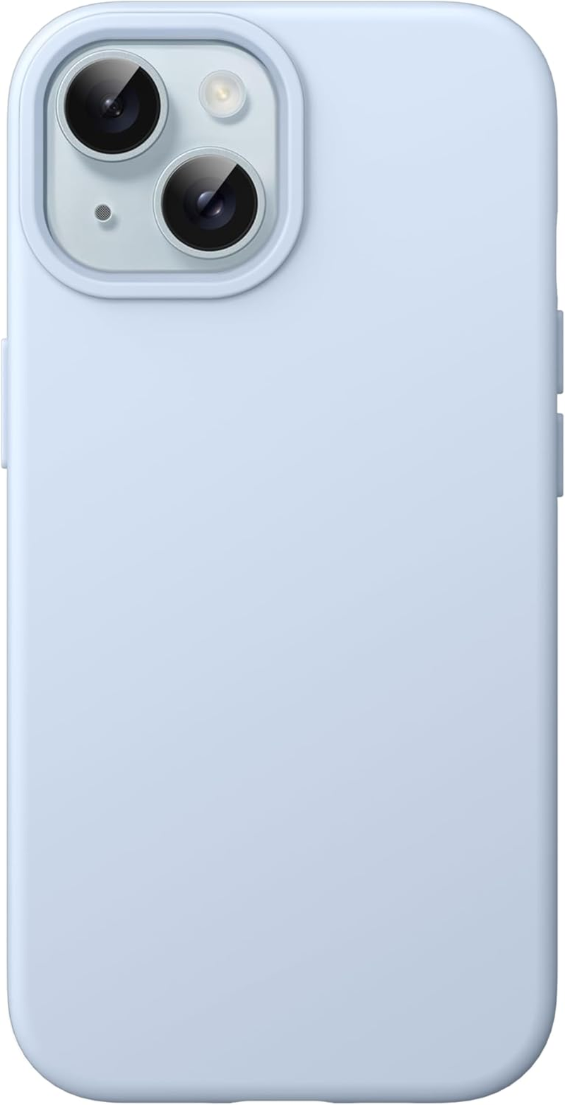 Jetech Silicone Case for Iphone 15 6.1-Inch, Silky-Soft Touch Full-Body Protective Phone Case, Shockproof Cover (Pink)